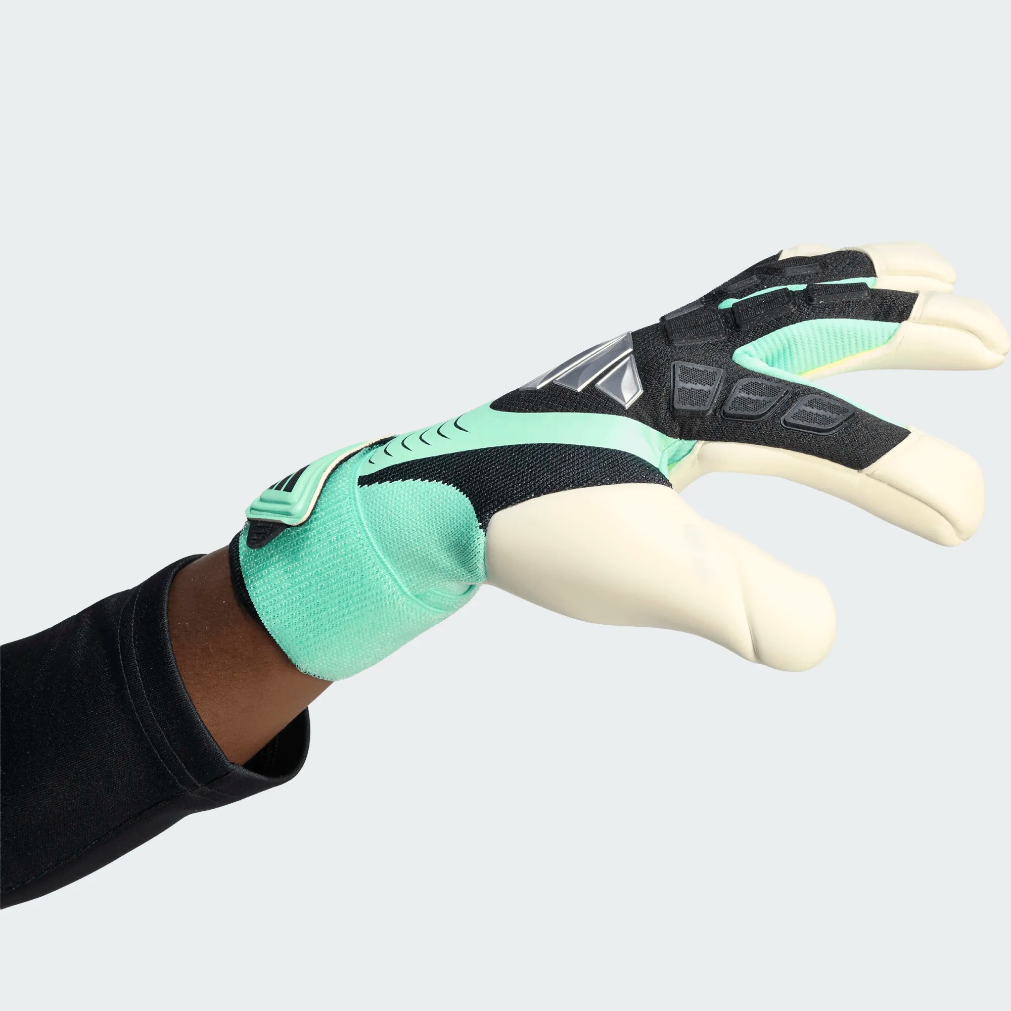 ADIDAS PREDATOR GL PRO HYBRID STRAP BLACK/PULSE MINT/SILVER METALLIC