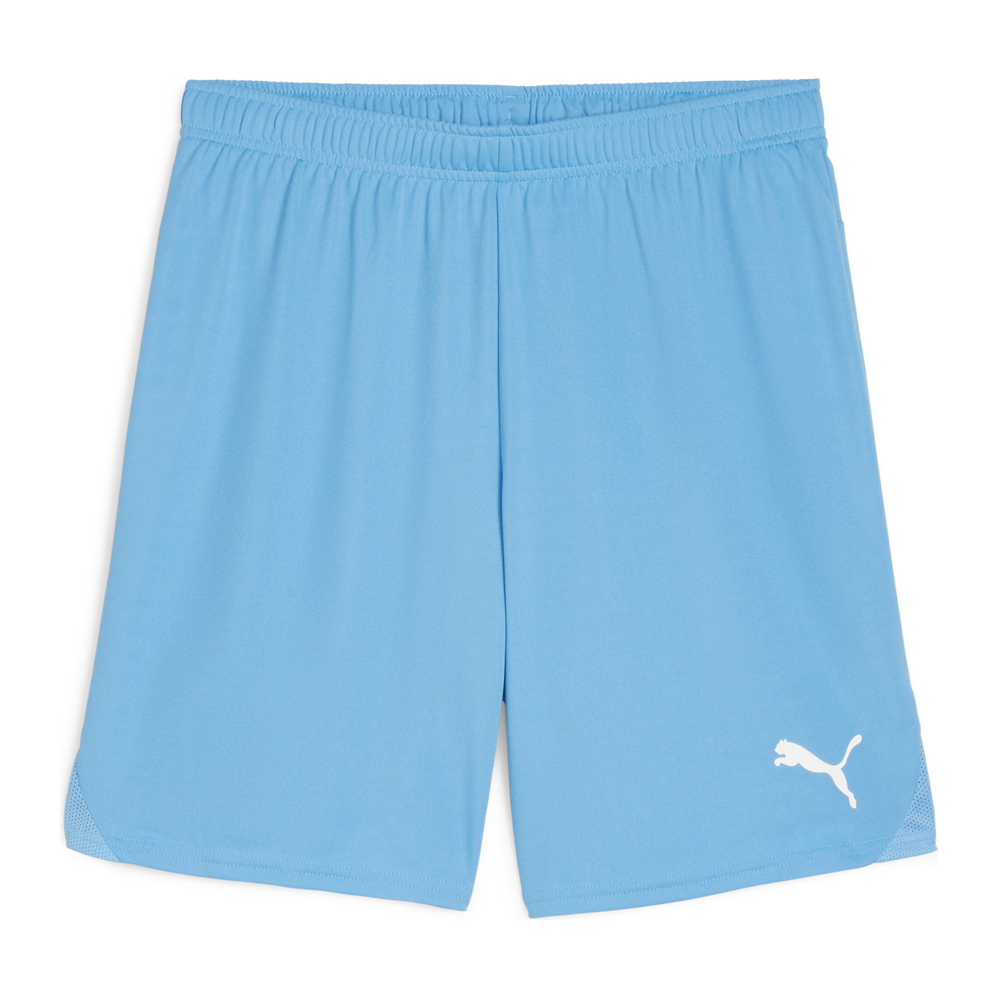 PUMA teamGOAL SHORTS TEAM LIGHT BLUE-PUMA WHITE