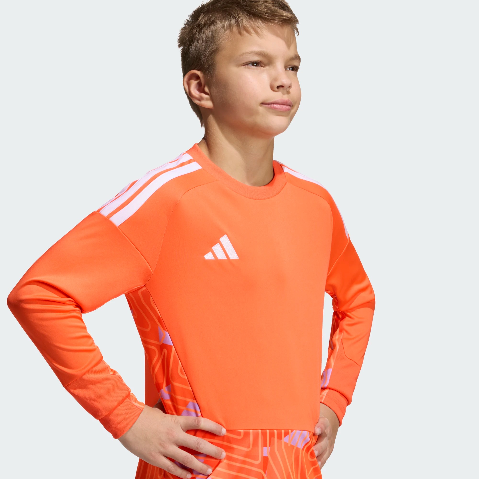 ADIDAS TIRO26 COMPETITION GK JERSEY LS TEAM SEMI SOLAR ORANGE JUNIOR