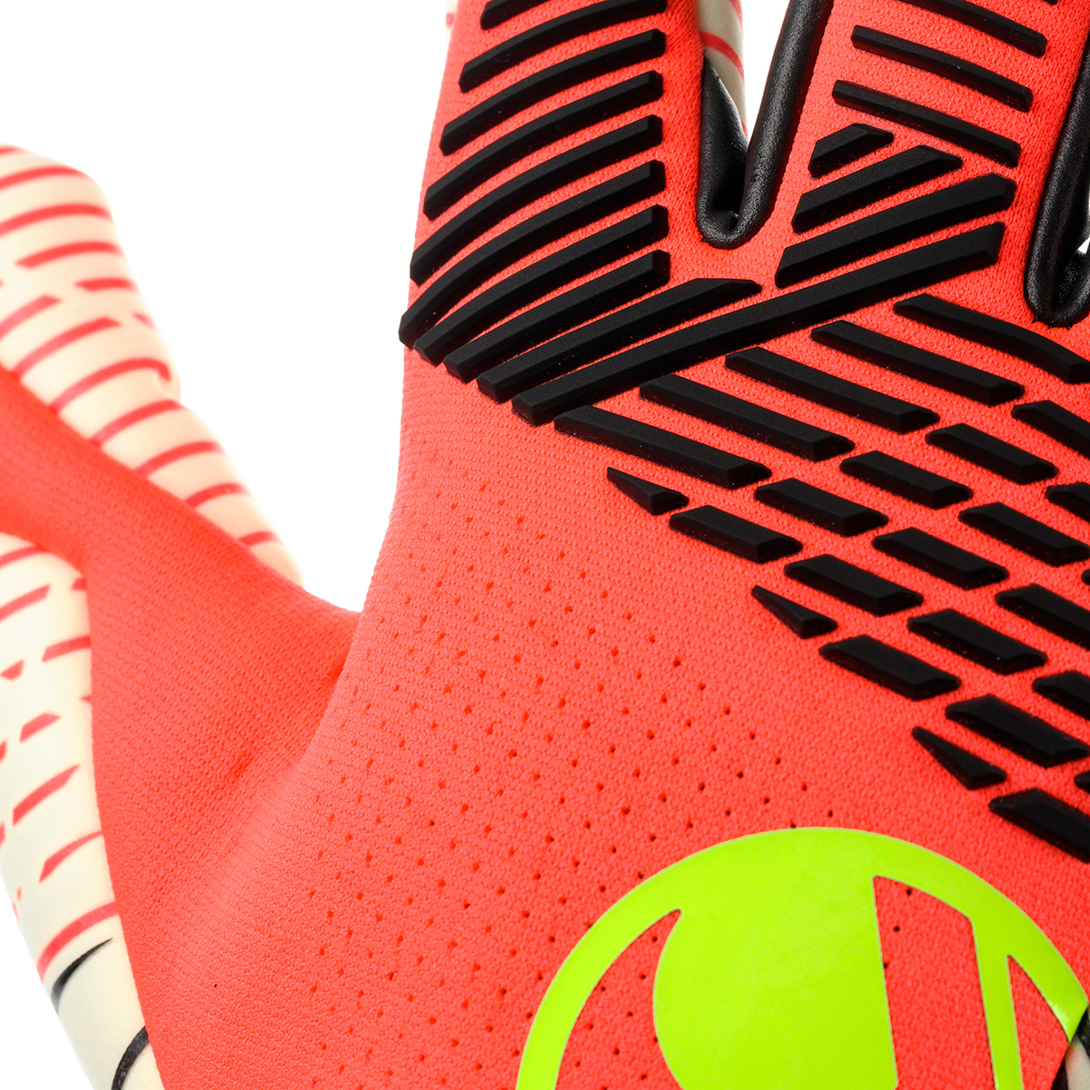 UHLSPORT FM ULTRAGRIP ZNE HN FLUO RED/WHITE/FLUO YELLOW