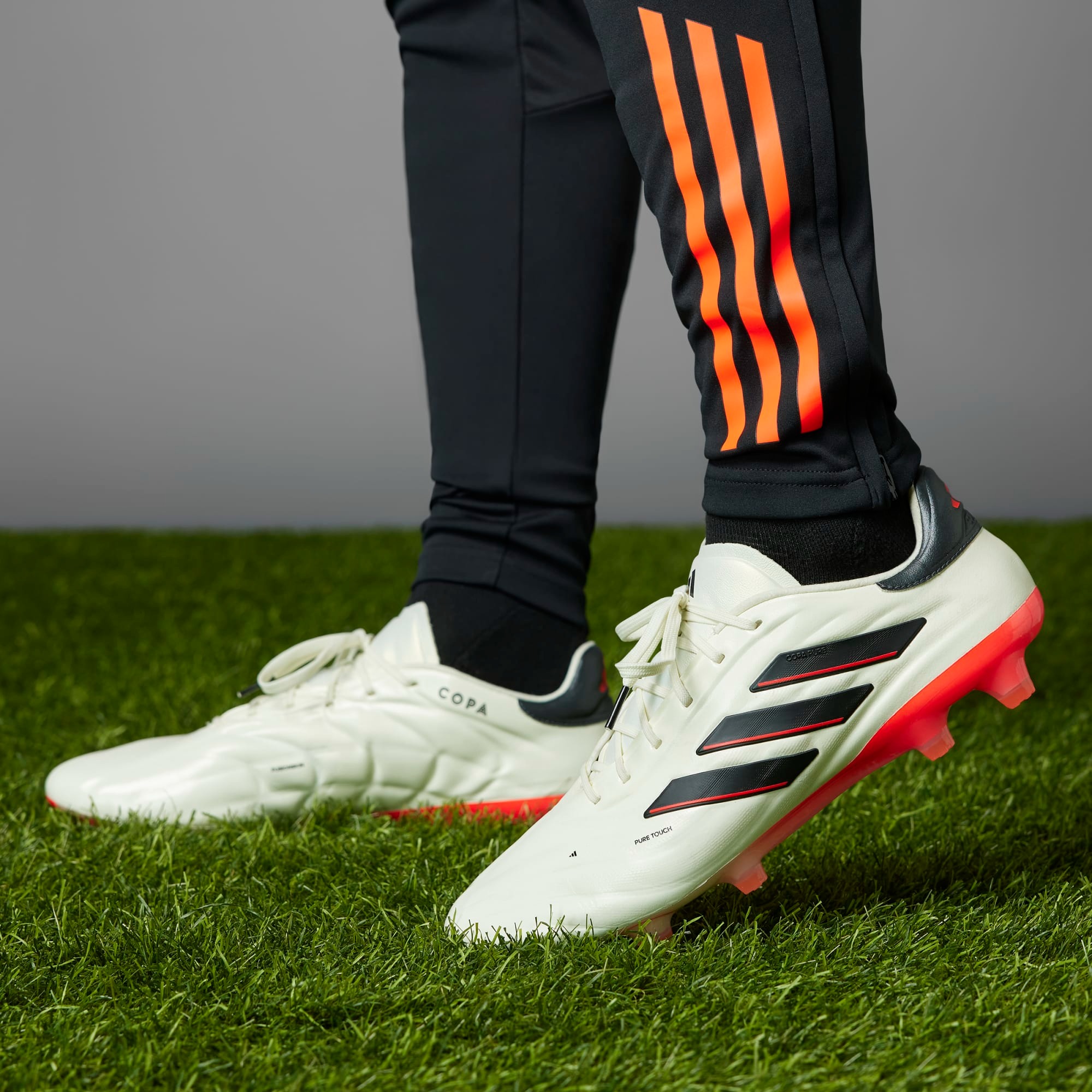 ADIDAS COPA PURE 2 ELITE FG IVORY/CORE BLACK/SOLAR RED | UK 12.5