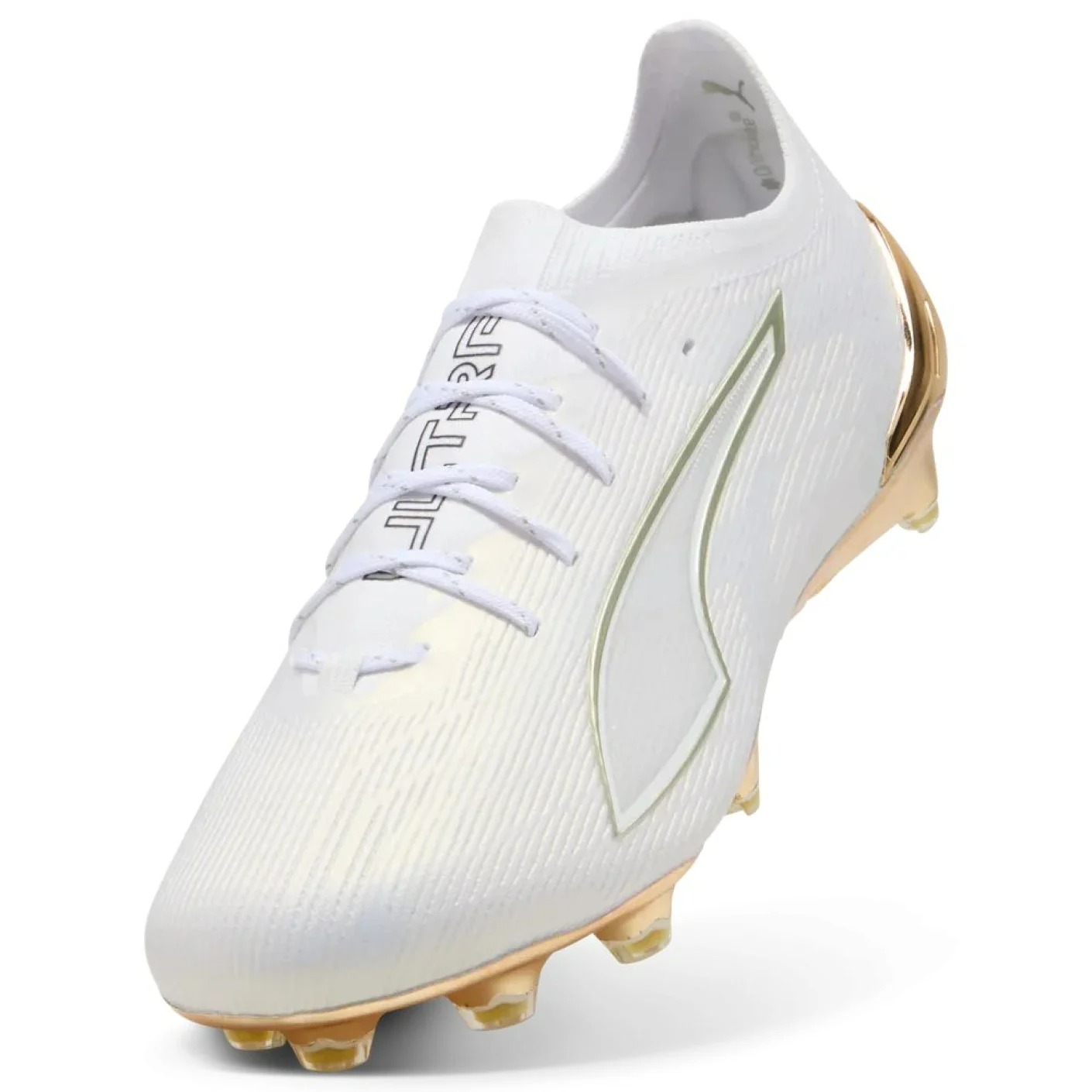 PUMA ULTRA 6 ULTIMATE FG PUMA WHITE-METALLIC GOLD-PUMA BLACK