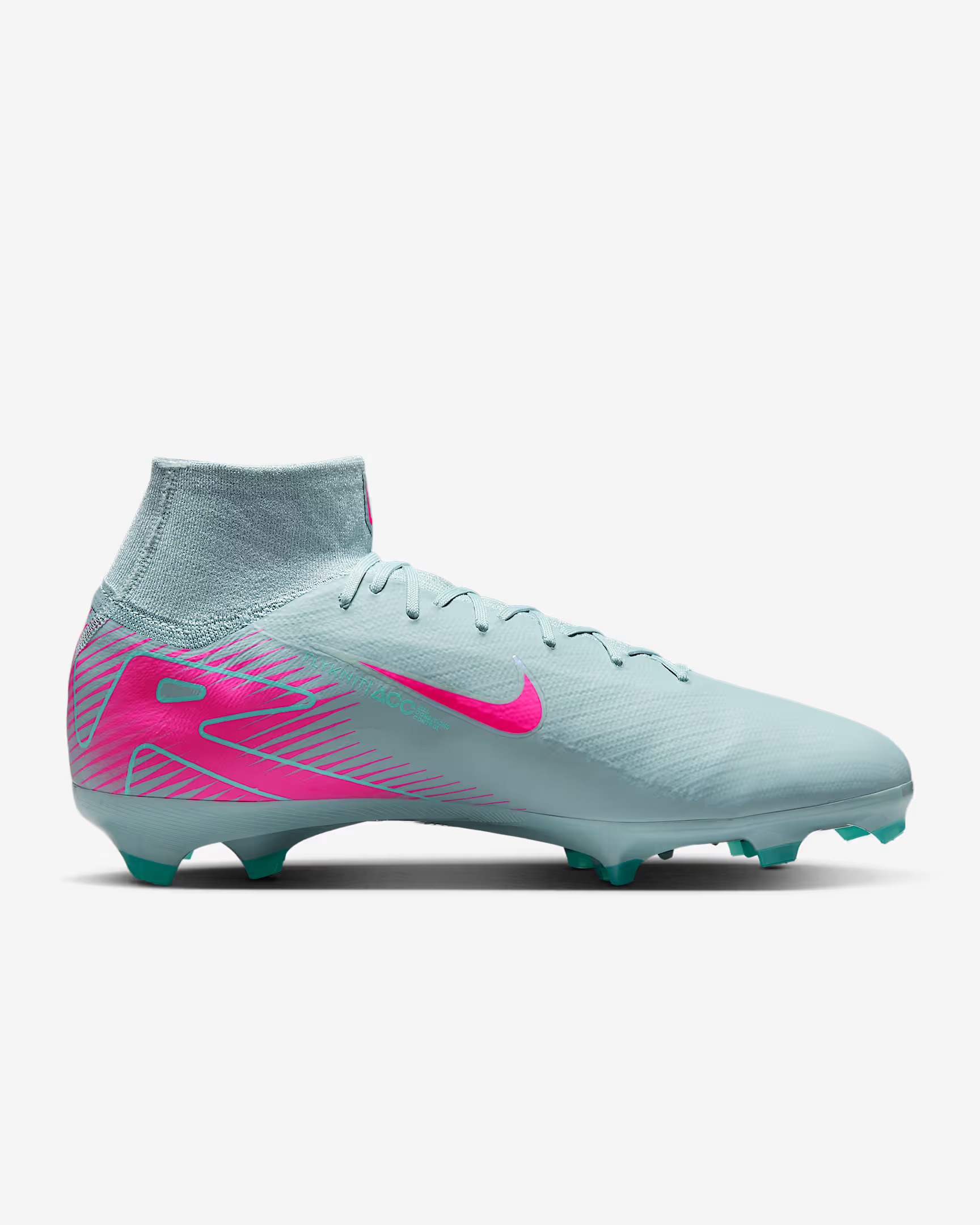 NIKE ZOOM MERCURIAL SUPERFLY 10 PRO FG OCEAN CUBE/PINK BLAST