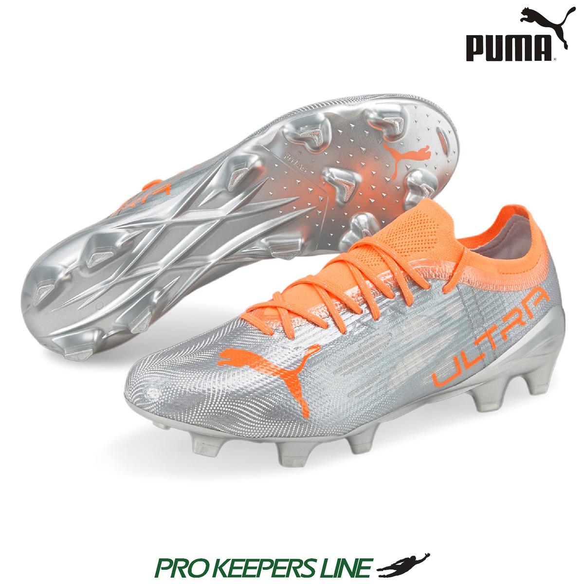 PUMA ULTRA 1.4 FG/AG DIAMOND SILVER-NEON CITRUS