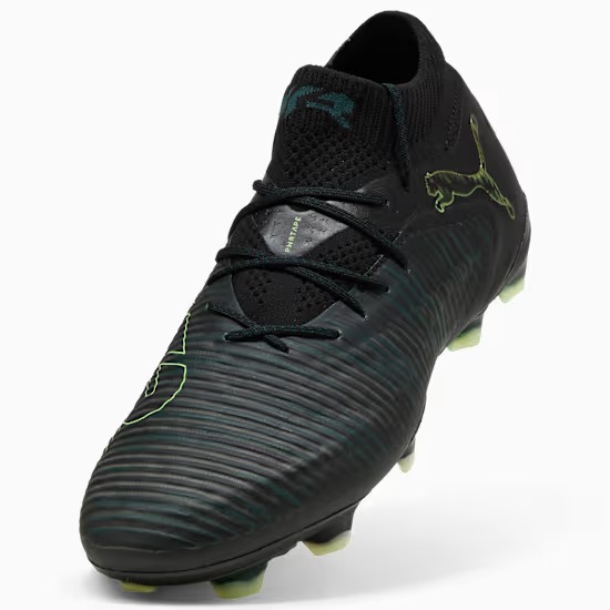 PUMA FUTURE 8 ULTIMATE FG PUMA BLACK-FIZZY LIGHT-GREEN TERRAIN