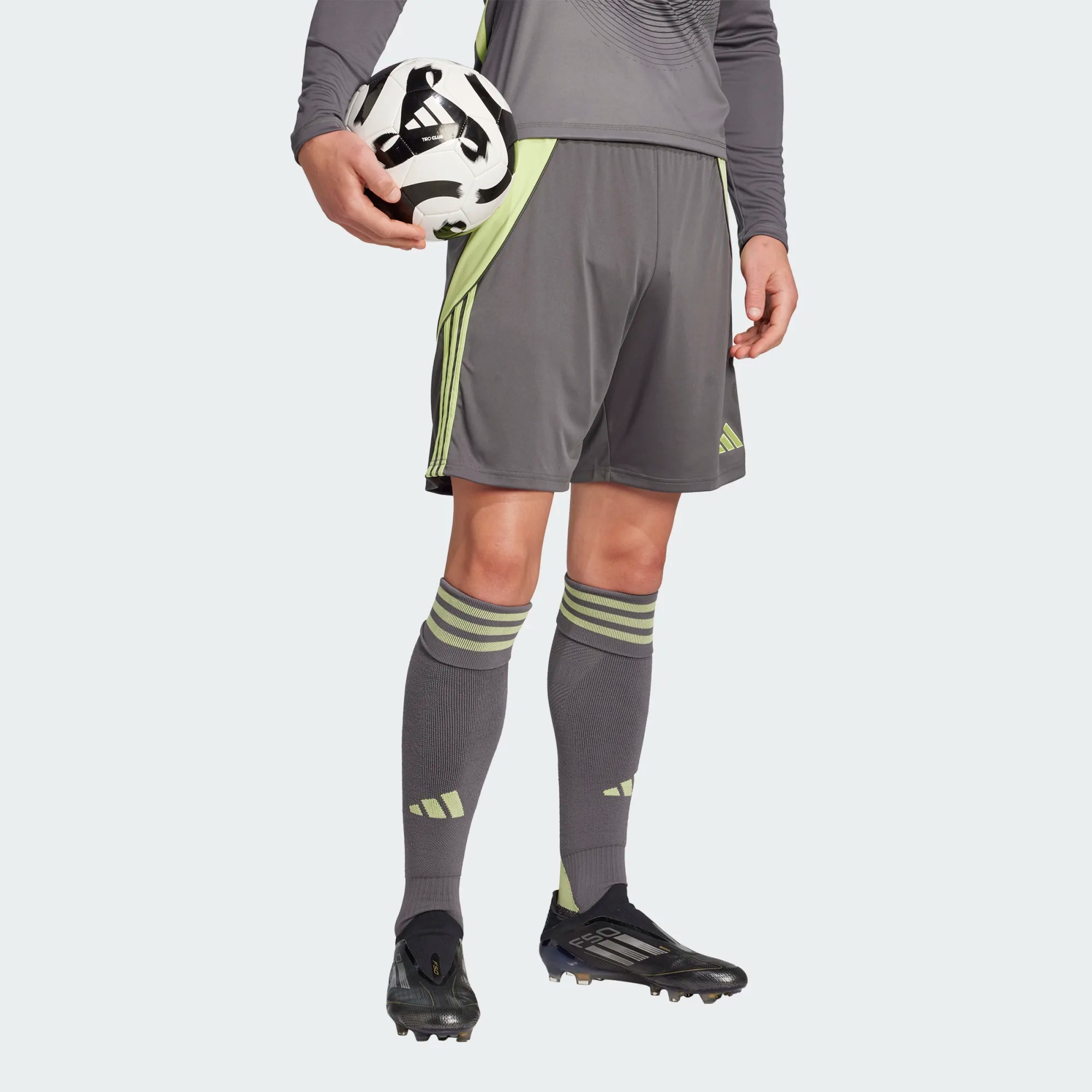 ADIDAS TIRO24 SHORT GREY FIVE ADIDAS TIRO24 SHORT GREY FIVE