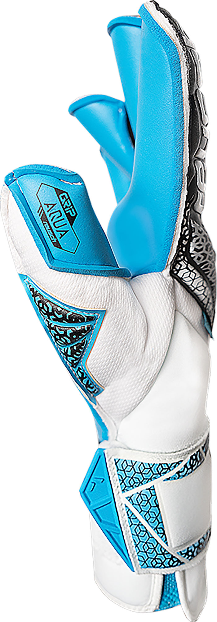 REUSCH ATTRAKT AQUA EVOLUTION WHITE/BLACK/AQUA BLUE REUSCH ATTRAKT AQUA EVOLUTION WHITE/BLACK/AQUA BLUE