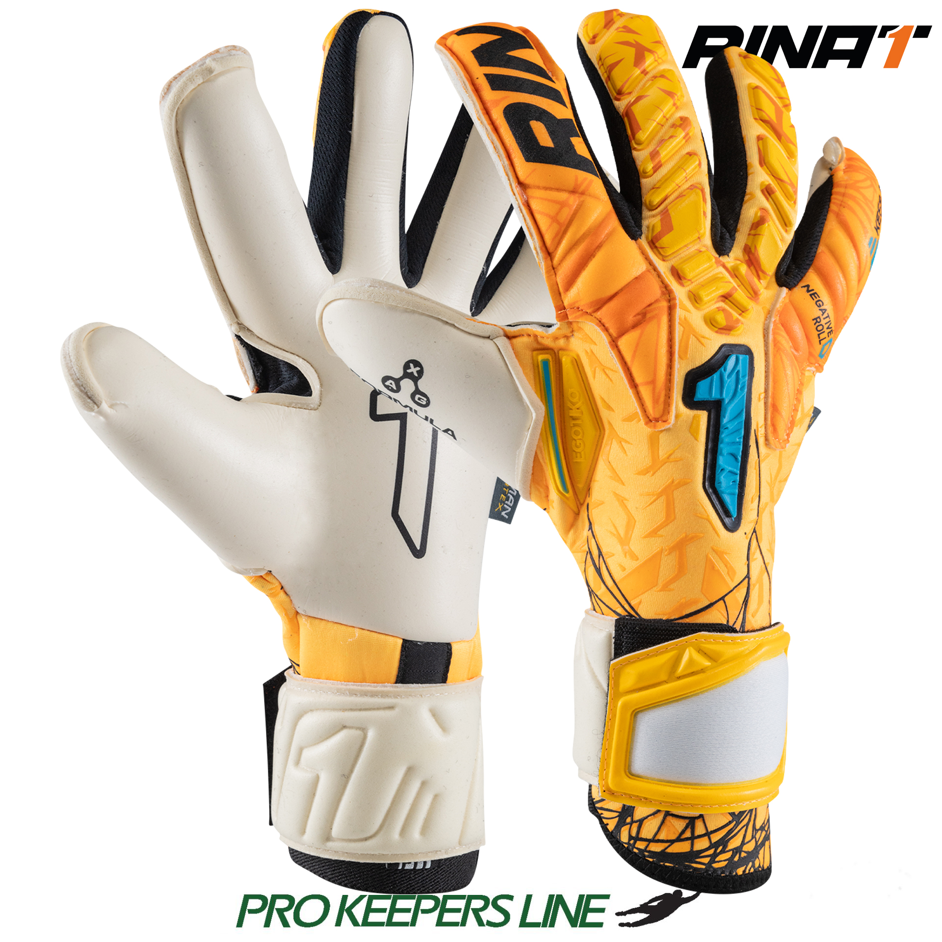 Rinat Vengador Turf Gants Gardien De But - Latex Synthétique Gazon Synthétique
