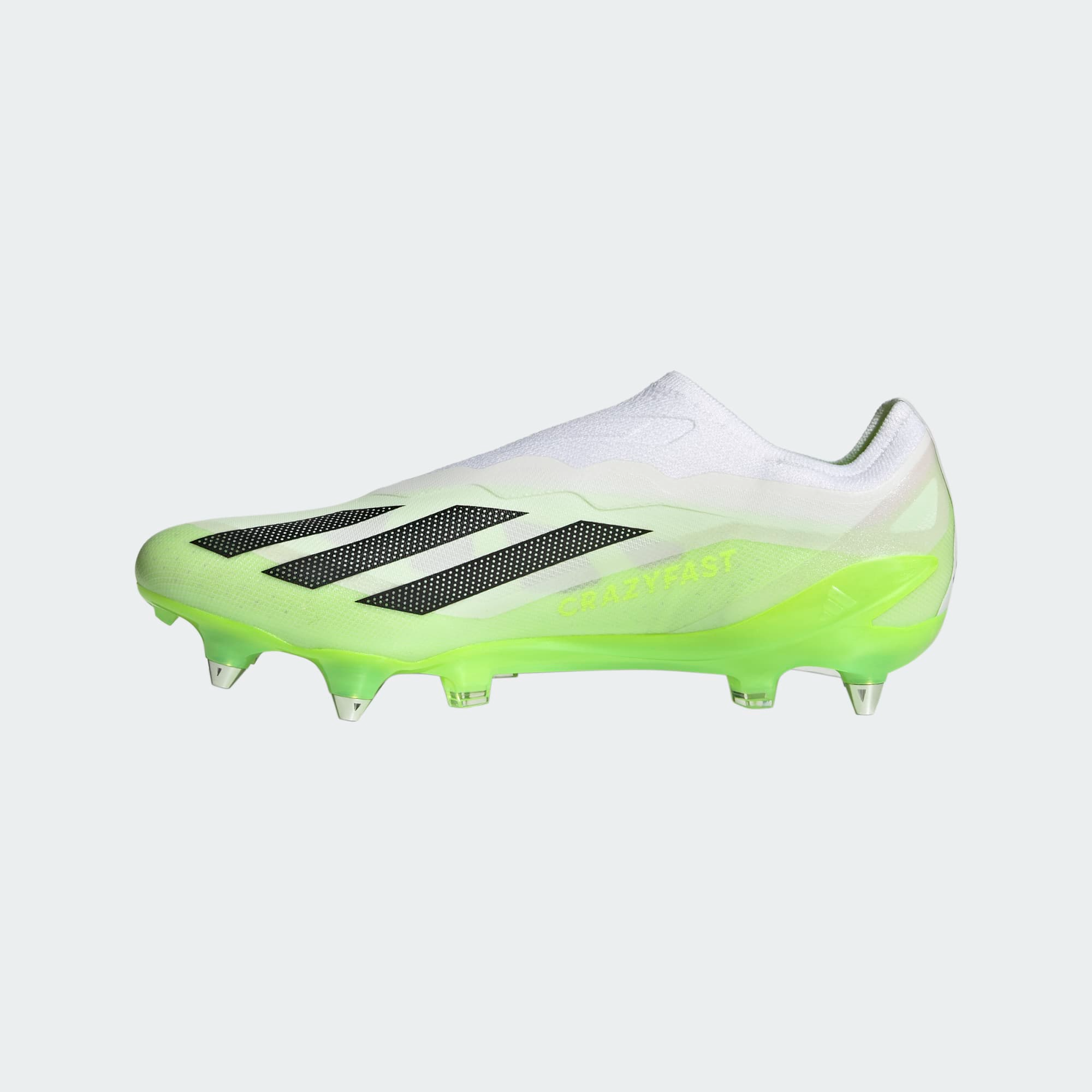 ADIDAS X CRAZYFAST.1 LL SG FOOTWEAR WHITE/CORE BLACK/LUCID LEMON