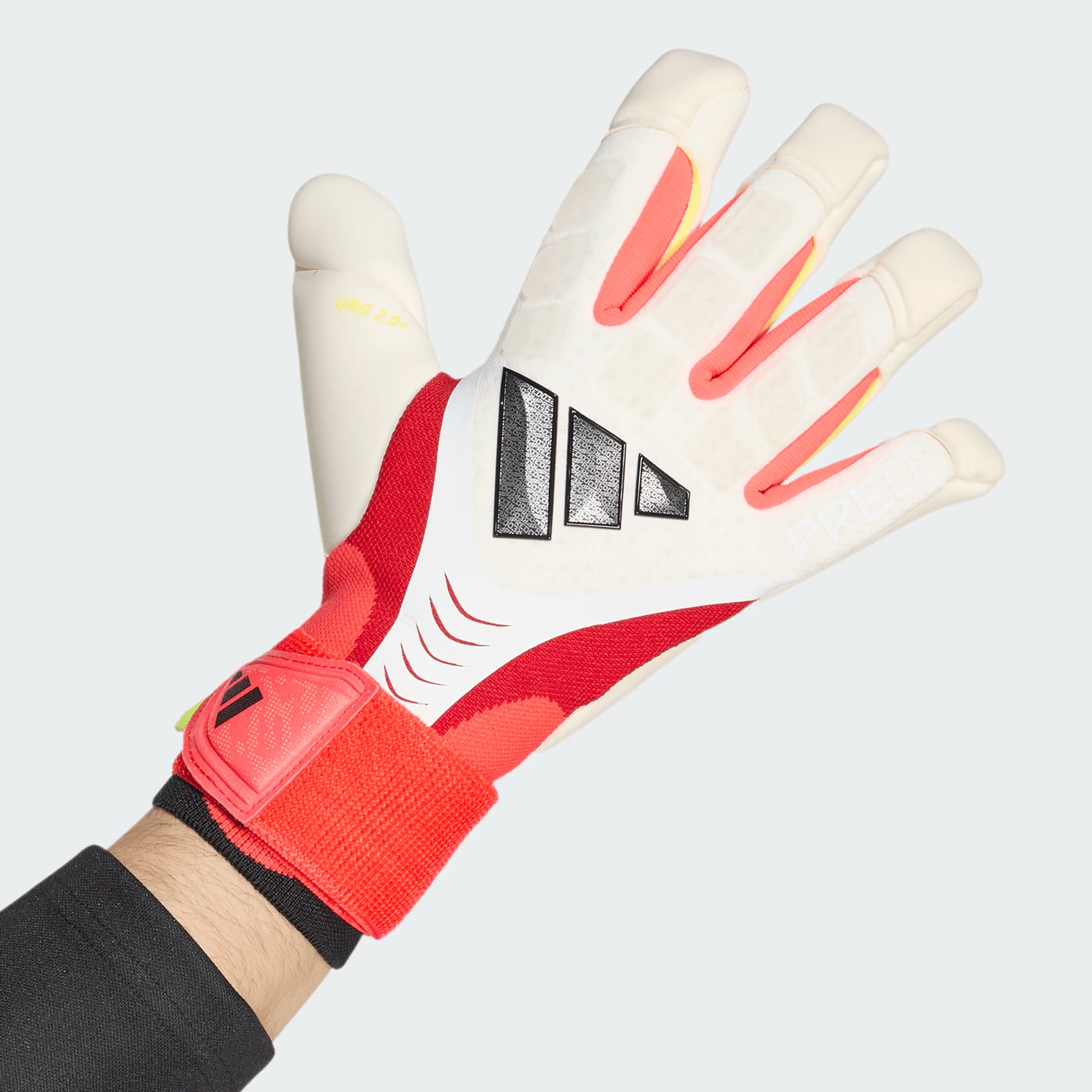 ADIDAS PREDATOR GL PRO HYBRID STRAP WHITE/LUCID RED/BLACK