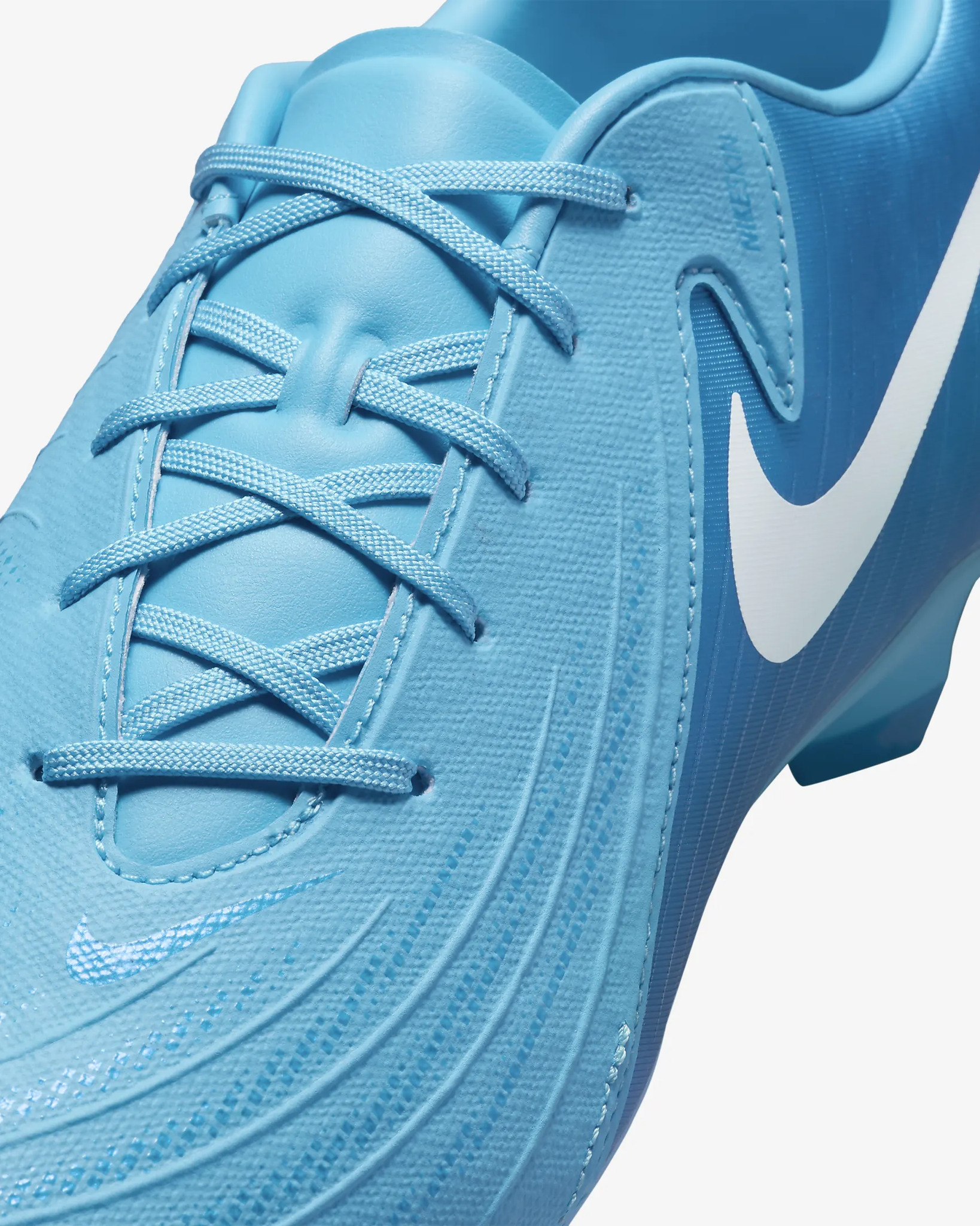 NIKE PHANTOM GX II ACADEMY FG/MG BLUE FURY/WHITE NIKE PHANTOM GX II ACADEMY FG/MG BLUE FURY/WHITE