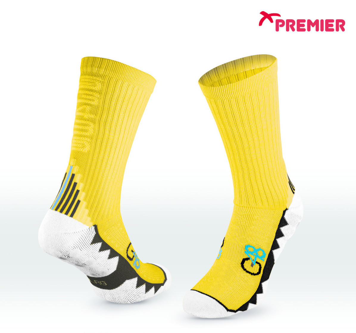 PREMIER PST G48 GRIP SOCKS YELLOW