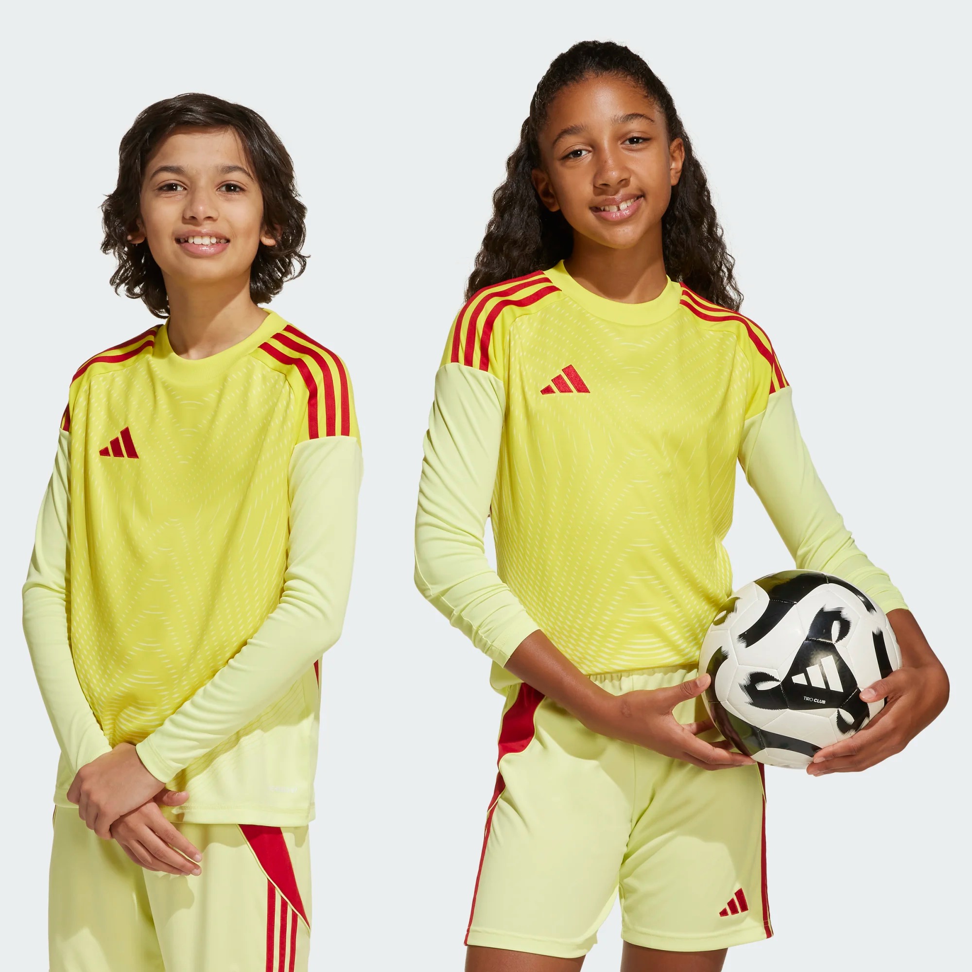 ADIDAS TIRO25 COMPETITION GK JERSEY LS YOUTH PULSE YELLOW ADIDAS TIRO25 COMPETITION GK JERSEY LS YOUTH PULSE YELLOW