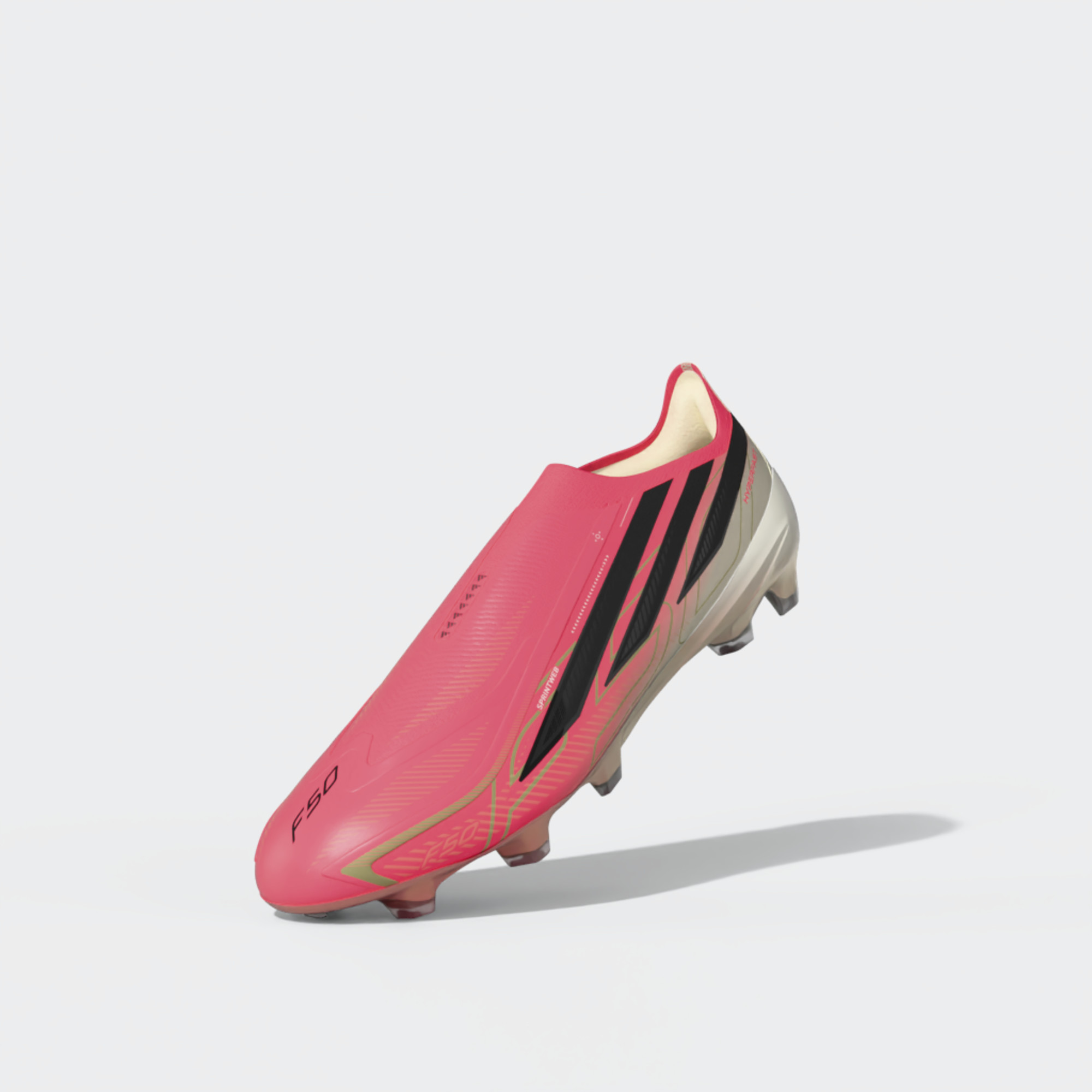ADIDAS F50 HYPERFAST ELITE LL FG SOLAR TURQUOISE/BLACK/GOLD METALLIC