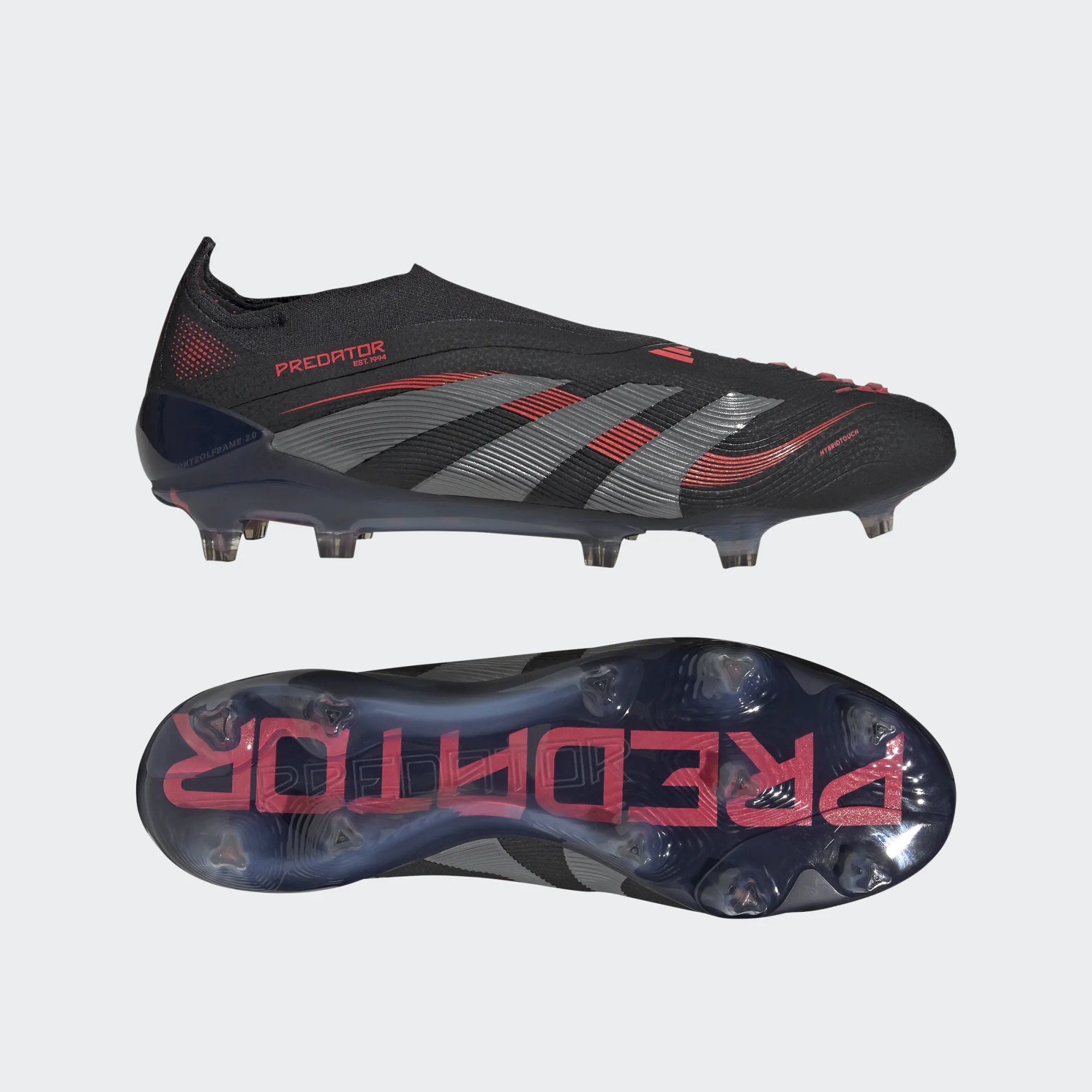ADIDAS PREDATOR ELITE LL FG CORE BLACK/ GREY FOUR / LUCID ADIDAS PREDATOR ELITE LL FG CORE BLACK/ GREY FOUR / LUCID