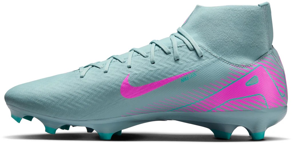 NIKE ZOOM MERCURIAL SUPERFLY 10 ACADEMY FG/MG OCEAN CUBE/PINK BLAST