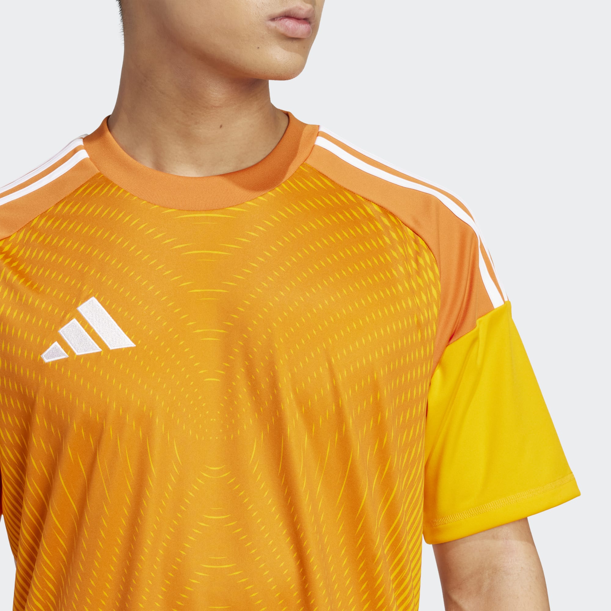 ADIDAS TIRO25 COMPETITION GK JERSEY SHORT SLEEVE CREW ORANGE ADIDAS TIRO25 COMPETITION GK JERSEY SHORT SLEEVE CREW ORANGE