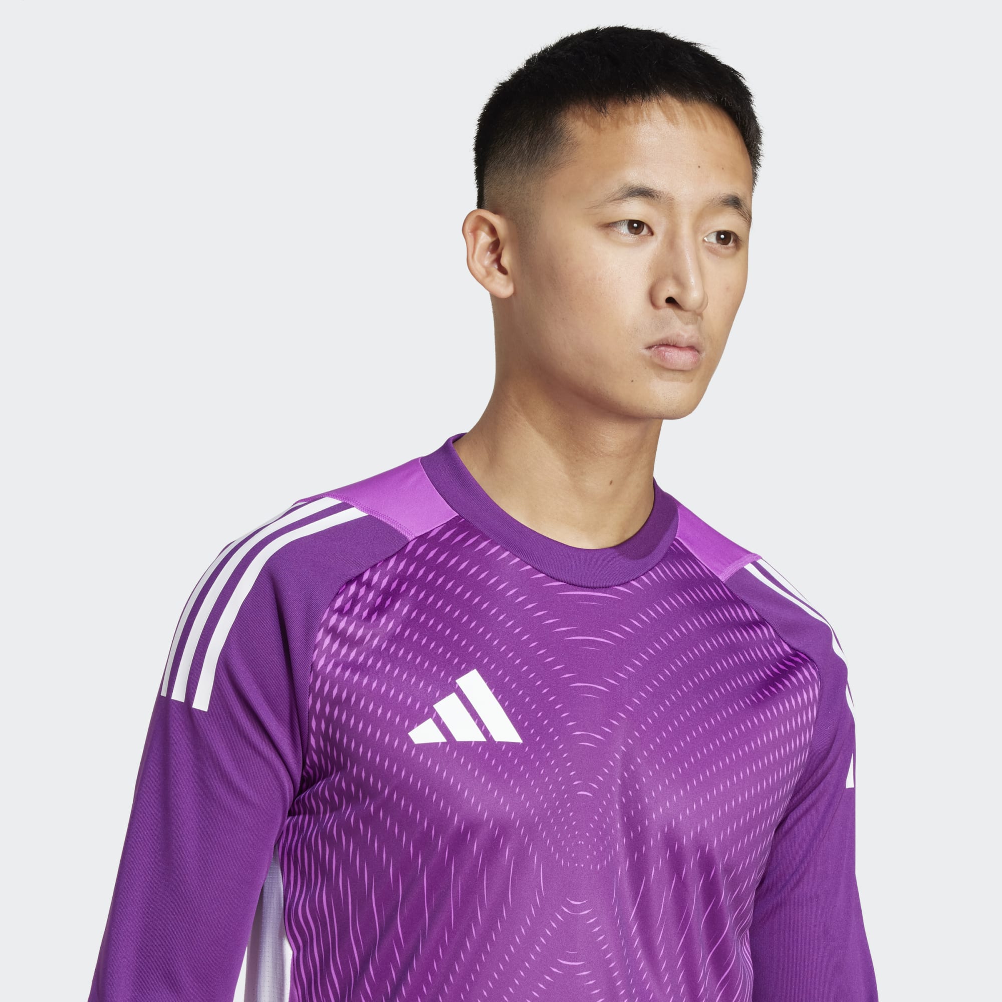 ADIDAS TIRO25 PRO GK JERSEY LS PURPLE BURST S