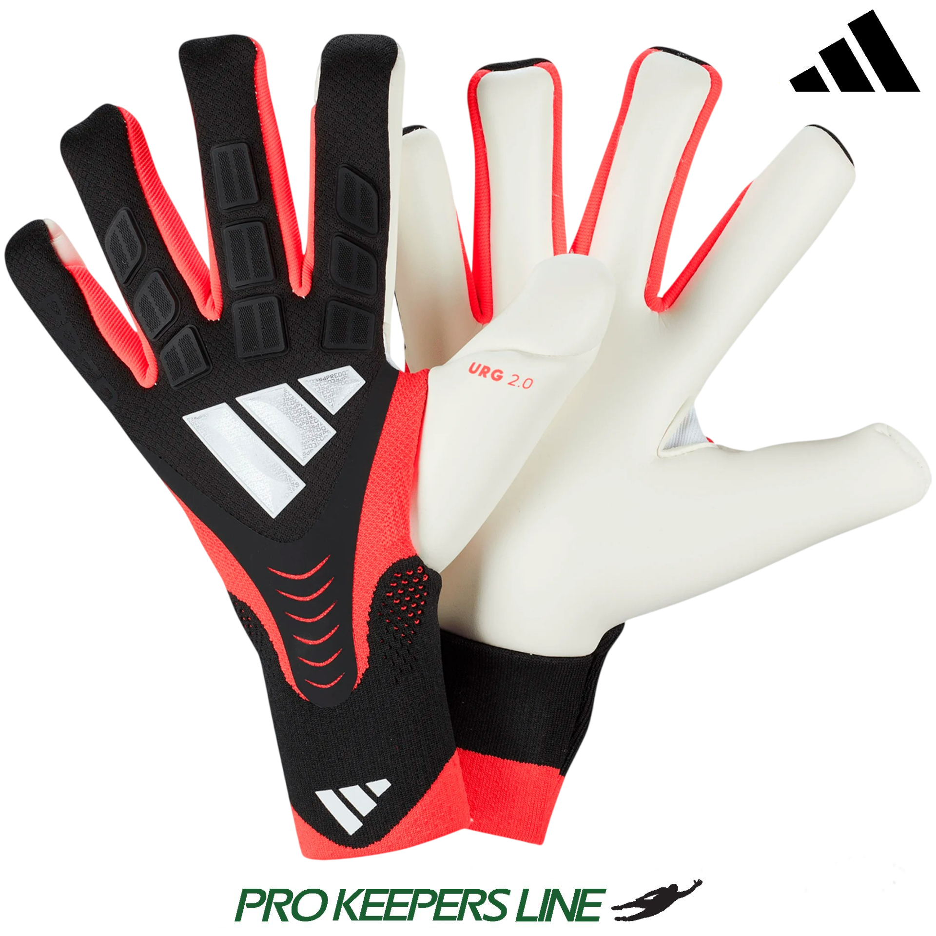 ADIDAS PREDATOR GL PRO BLACK/BLACK/LUCID RED