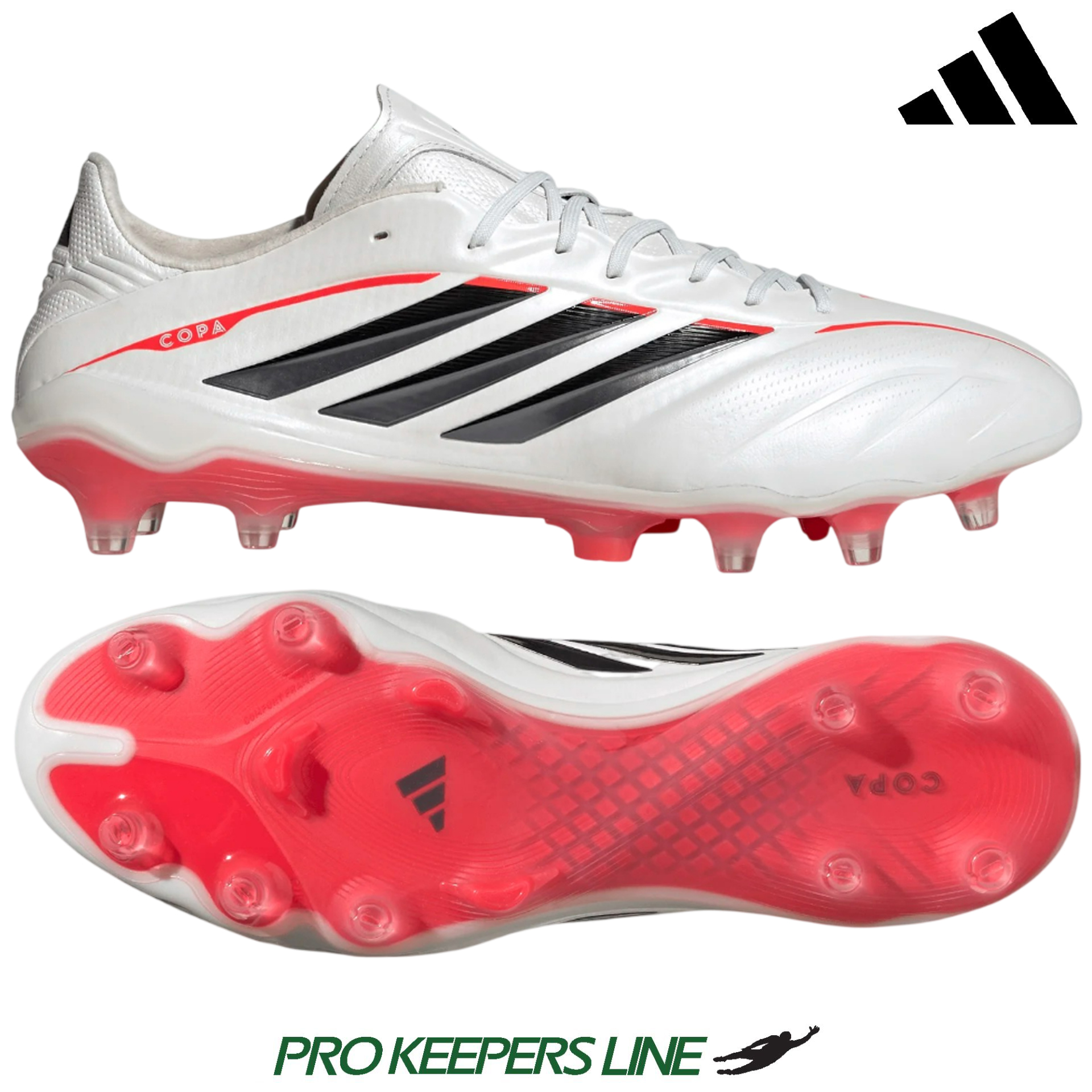 ADIDAS COPA PURE IV ELITE FG ZERO METALLIC/BLACK/LUCID RED