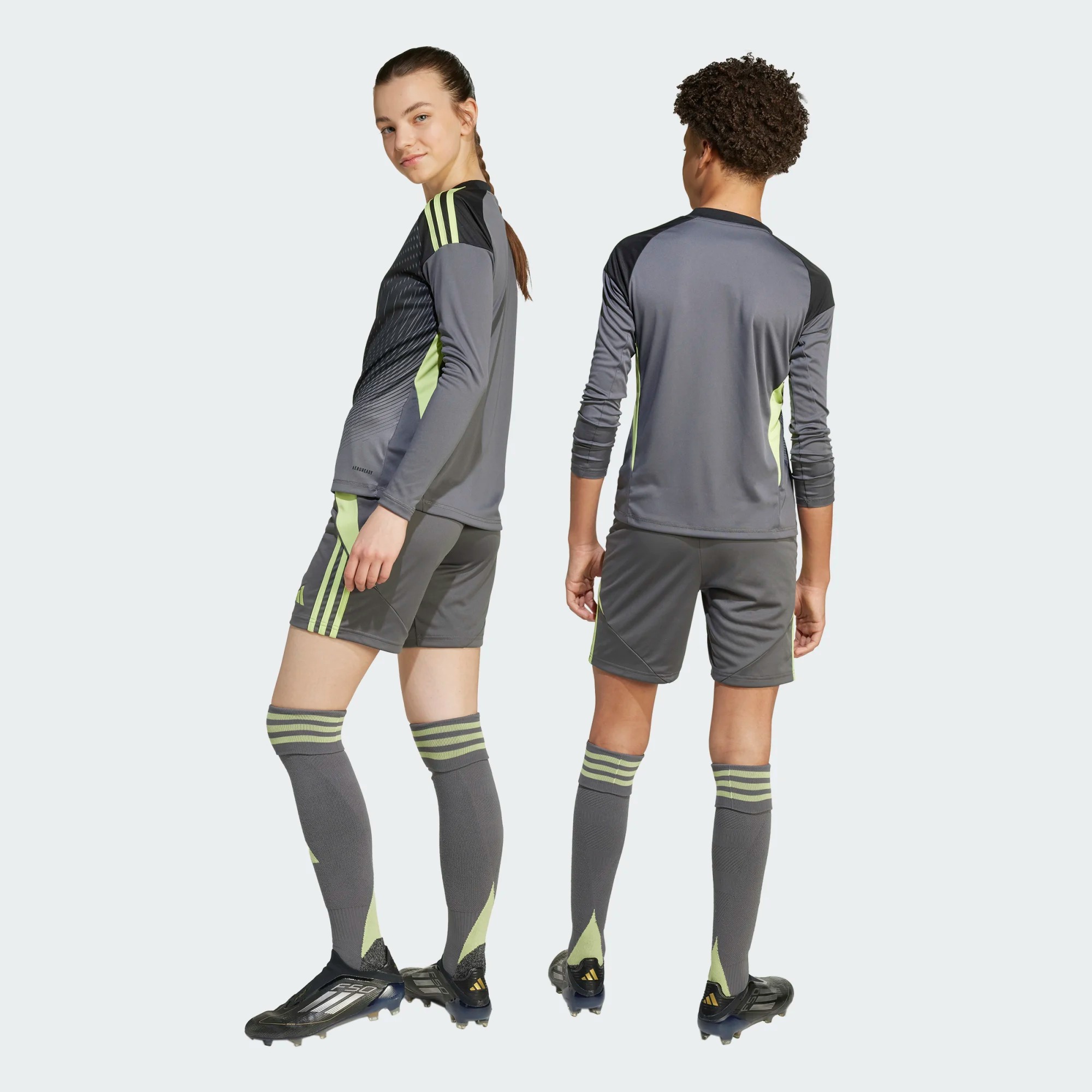 ADIDAS TIRO24 GK SHORT YOUTH GREY FIVE