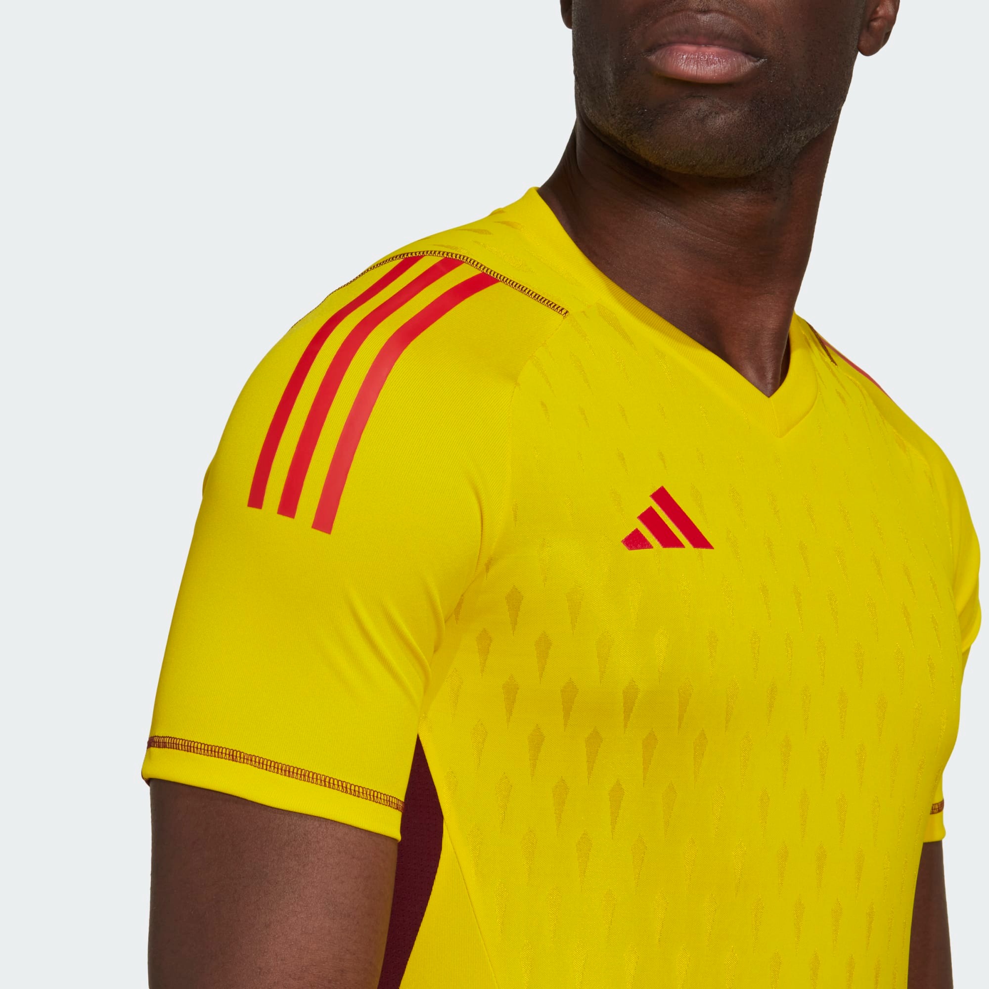 ADIDAS T23 PROMO GK JERSEY SHORT SLEEVE TEAM YELLOW