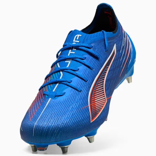 PUMA ULTRA 6 ULTIMATE MXSG ULTRA BLUE-PUMA WHITE-GLOWING RED PUMA ULTRA 6 ULTIMATE MXSG ULTRA BLUE-PUMA WHITE-GLOWING RED
