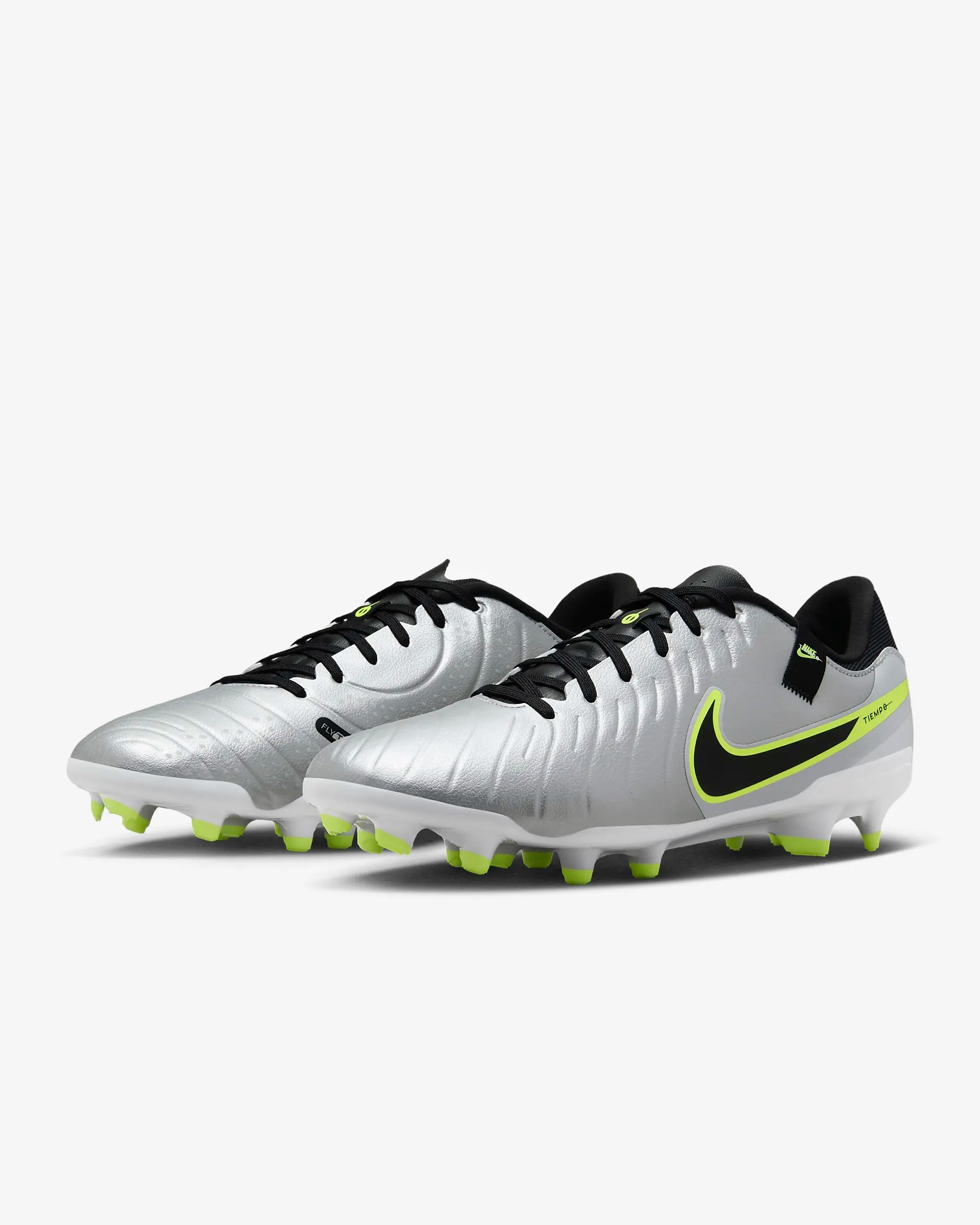 NIKE TIEMPO LEGEND 10 ACADEMY METALLIC SILVER/VOLT/BLACK US