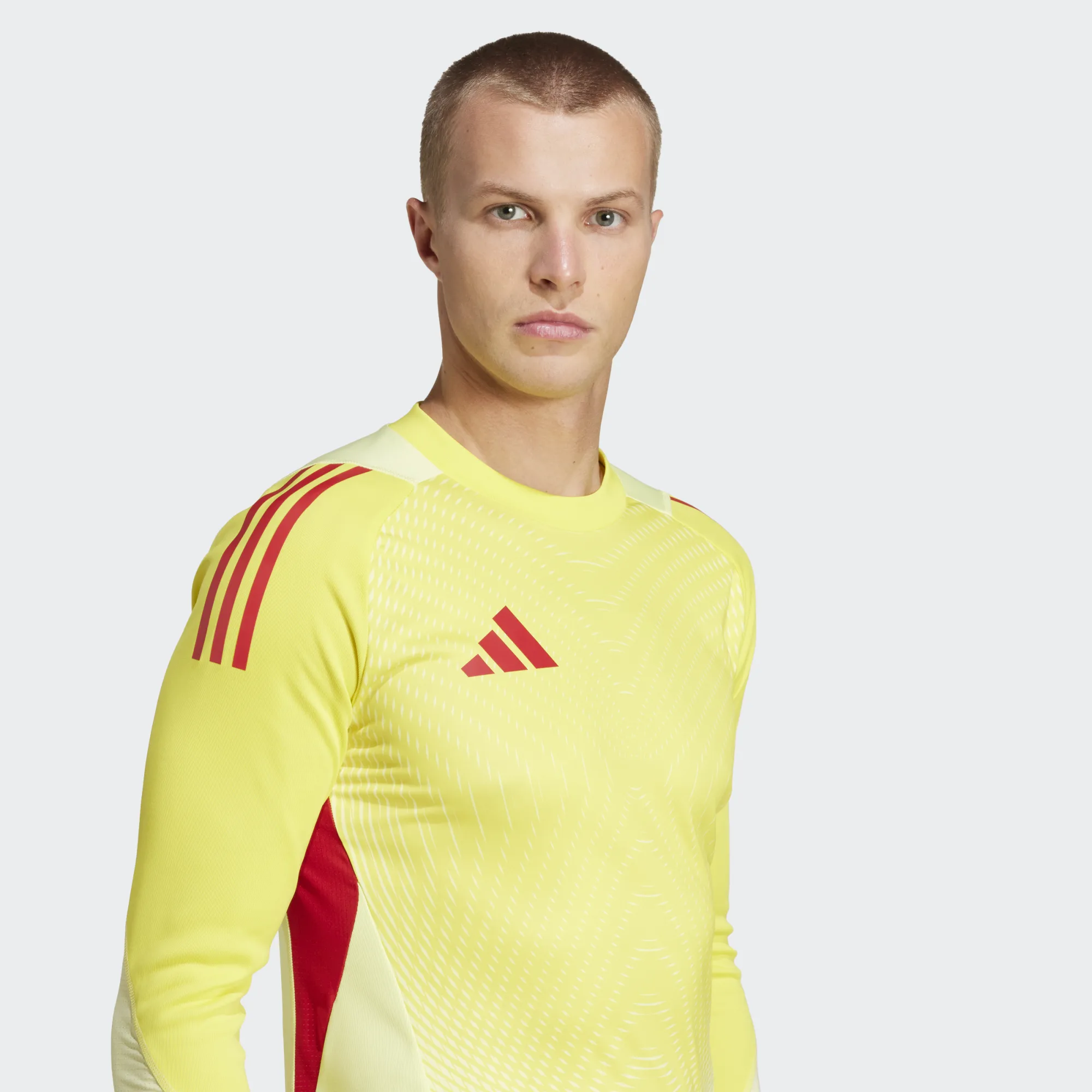 ADIDAS TIRO25 PRO GK JERSEY LS PULSE YELLOW ADIDAS TIRO25 PRO GK JERSEY LS PULSE YELLOW