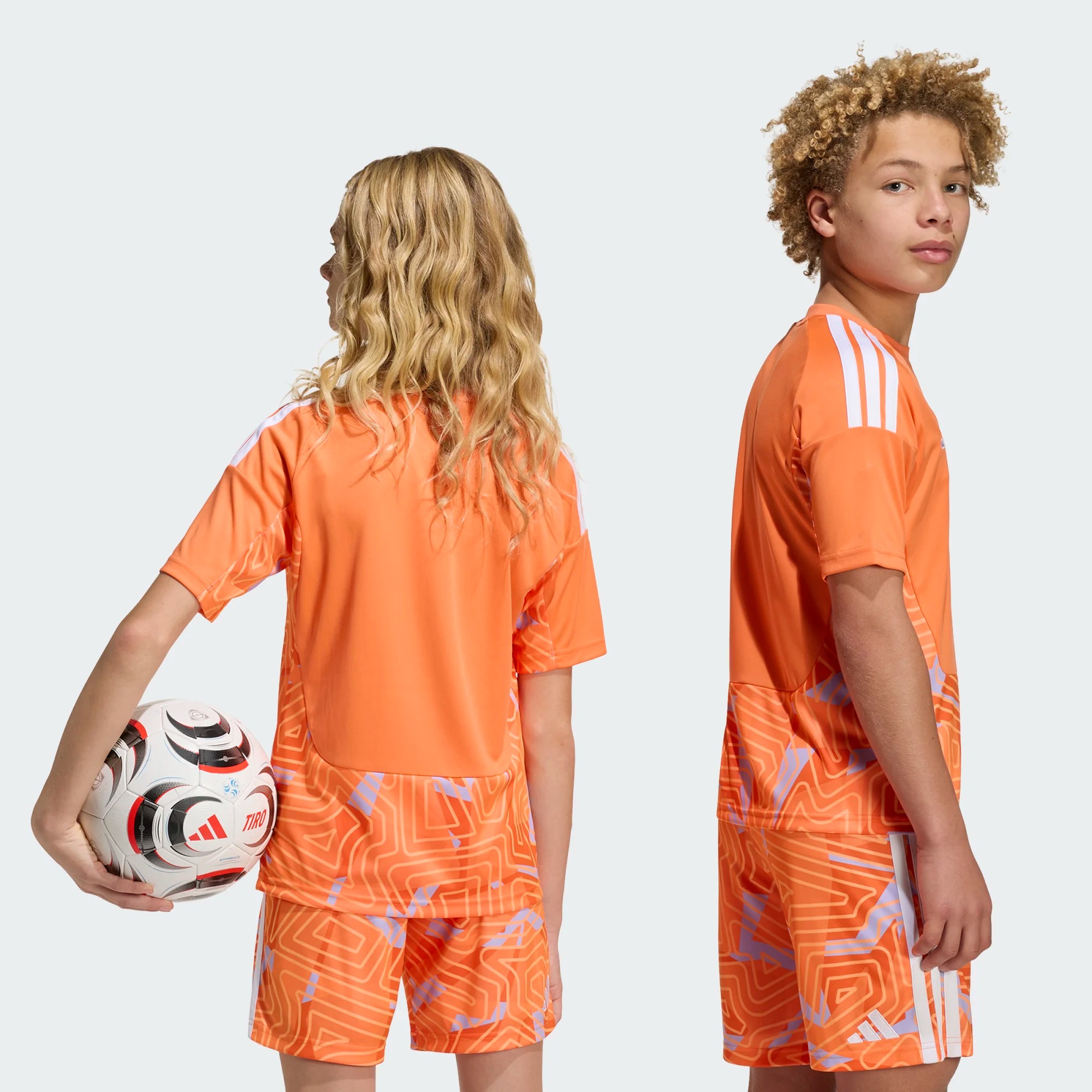 ADIDAS TIRO26 COMPETITION GK JERSEY SHORT SLEEVE TEAM SEMI SOLAR ORANGE JUNIOR