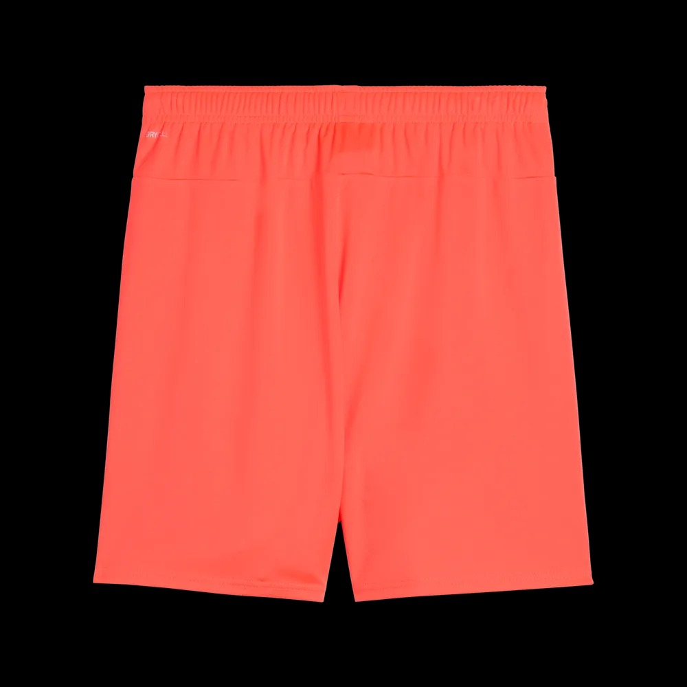 PUMA teamGOAL SHORTS NEON SUN-PUMA BLACK