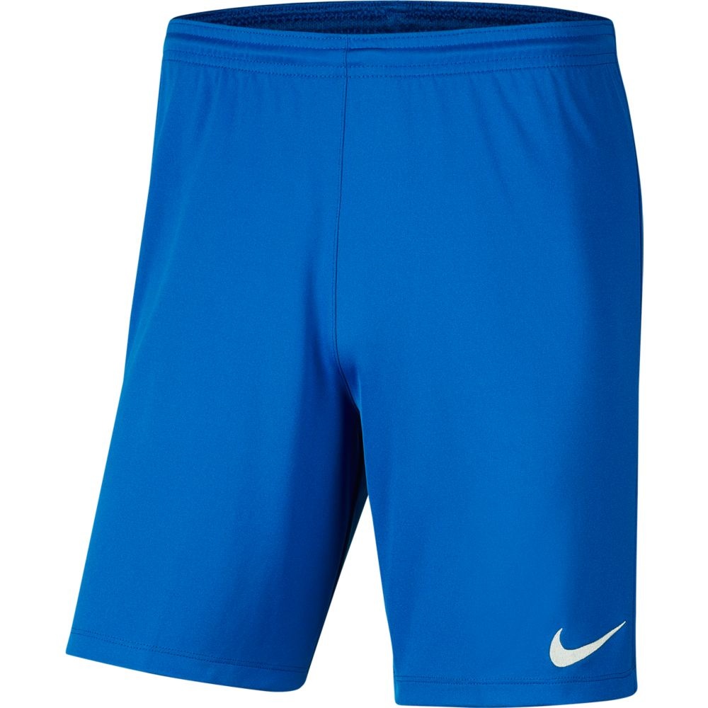 NIKE DRI-FIT PARK III SHORT ROYAL BLUE JUNIOR