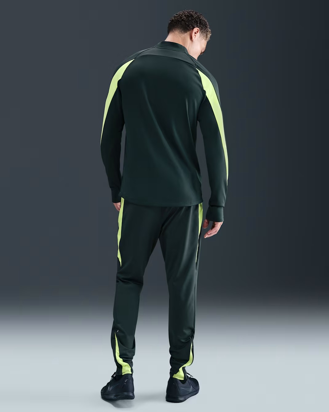 NIKE ACADEMY WINTER WARRIOR TOP SEAWEED/LIMELIGHT