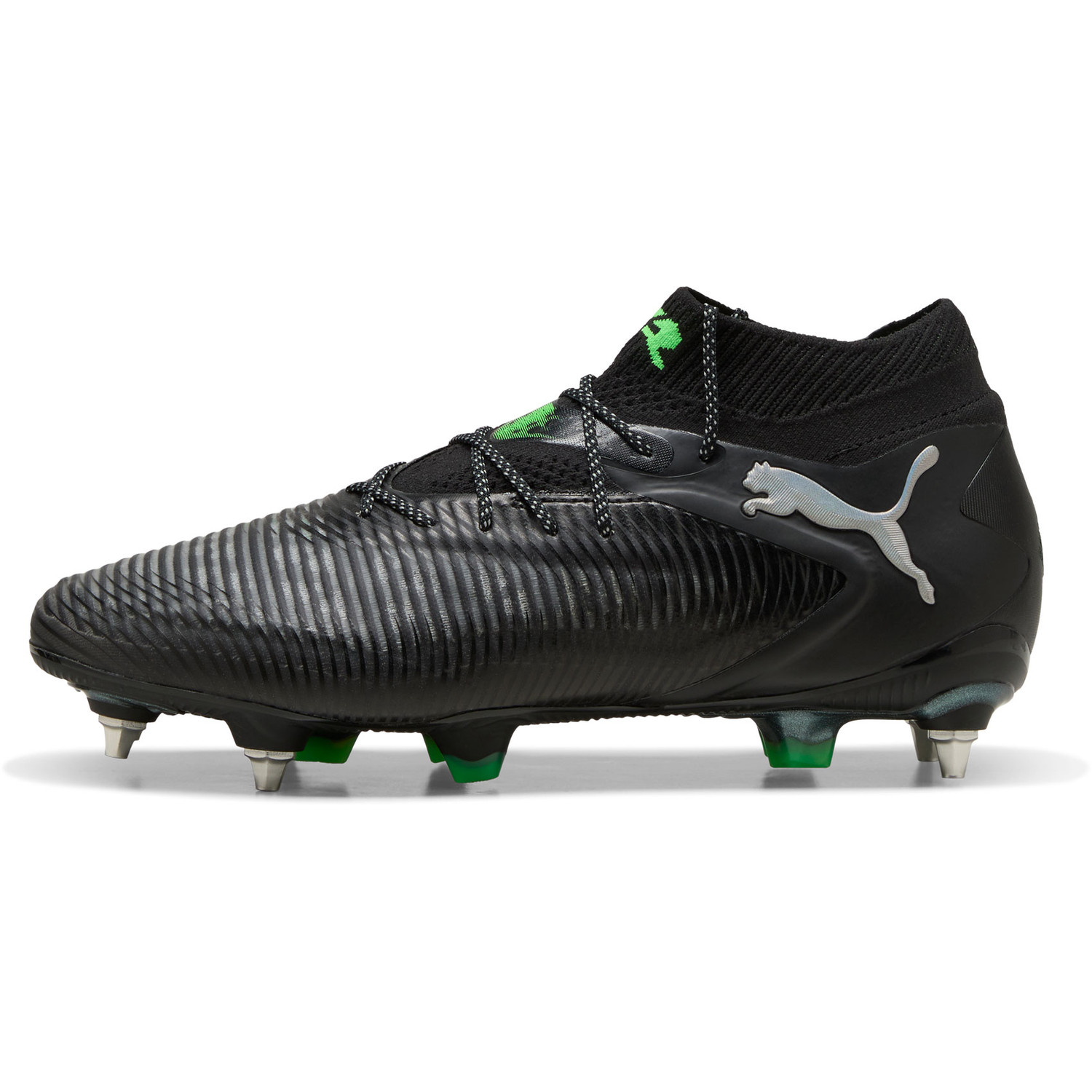 PUMA FUTURE 8 ULTIMATE MXSG PUMA BLACK-COOL LIGHT GRAY-FLUO GREEN PUMA FUTURE 8 ULTIMATE MXSG PUMA BLACK-COOL LIGHT GRAY-FLUO GREEN