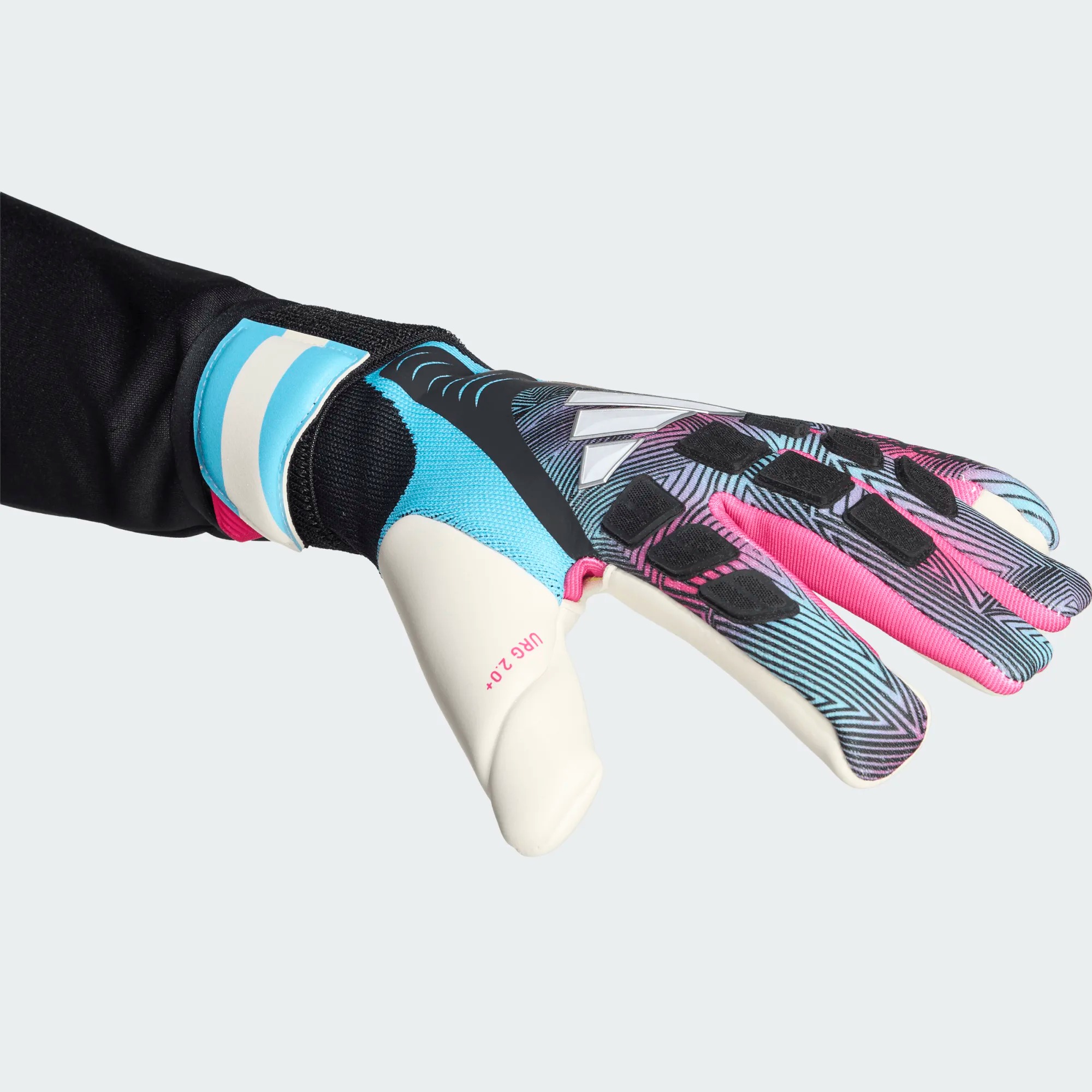ADIDAS PREDATOR GL PRO STRAP BLACK/BRIGHT CYAN/TEREMA