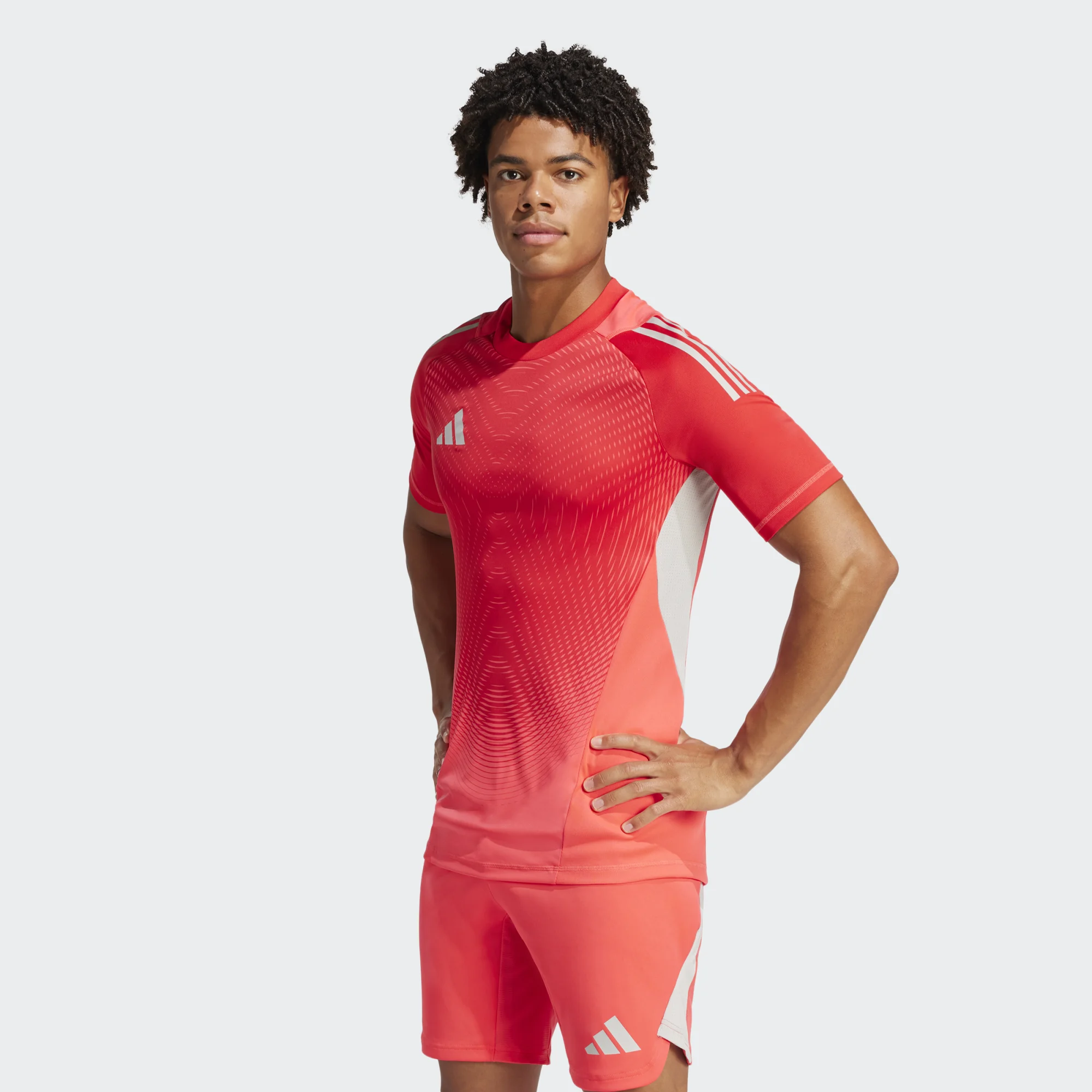 ADIDAS TIRO25 PRO GK JERSEY SHORT SLEEVE SHOCK RED