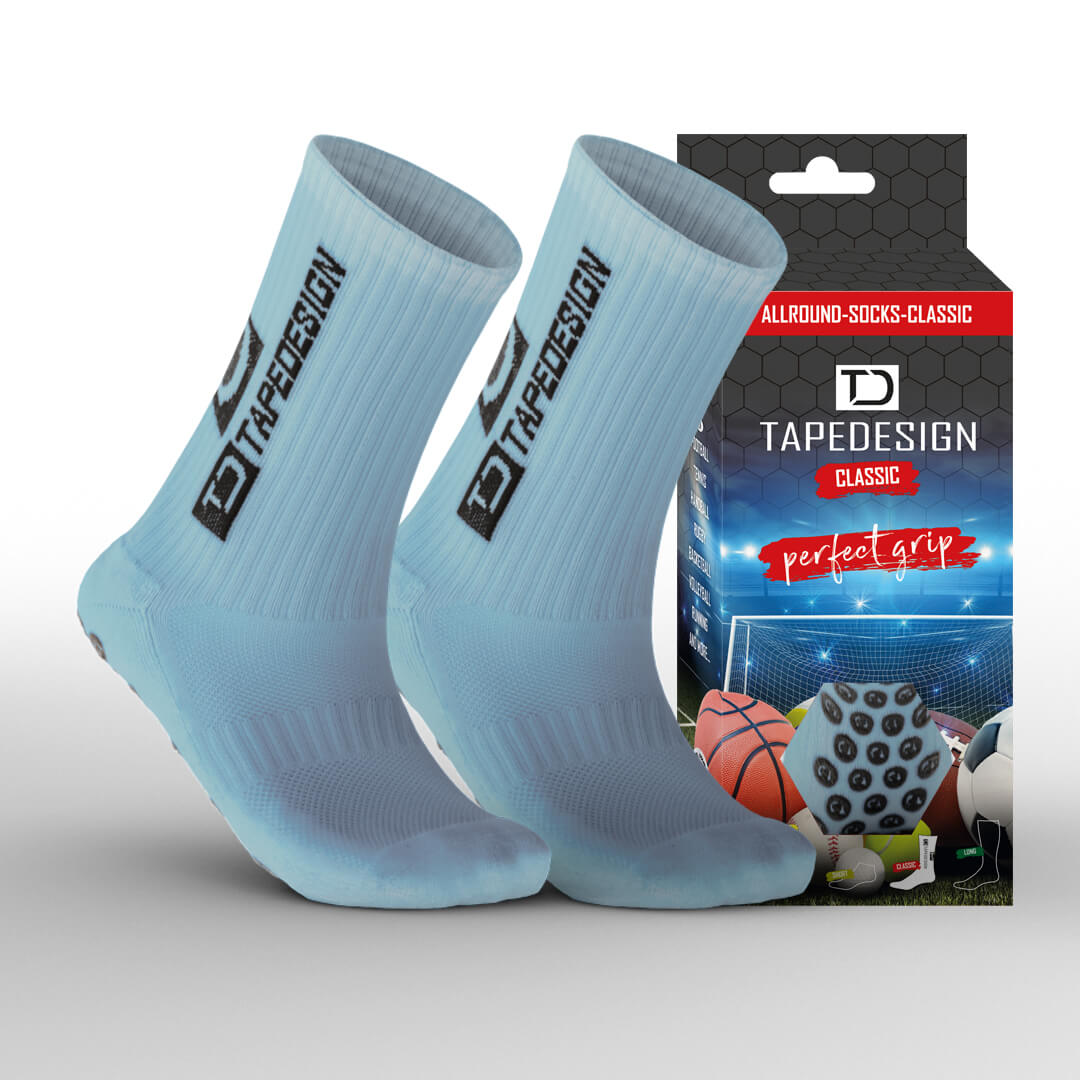 TAPEDESIGN ALLROUND SOCKS CLASSIC LIGHT BLUE