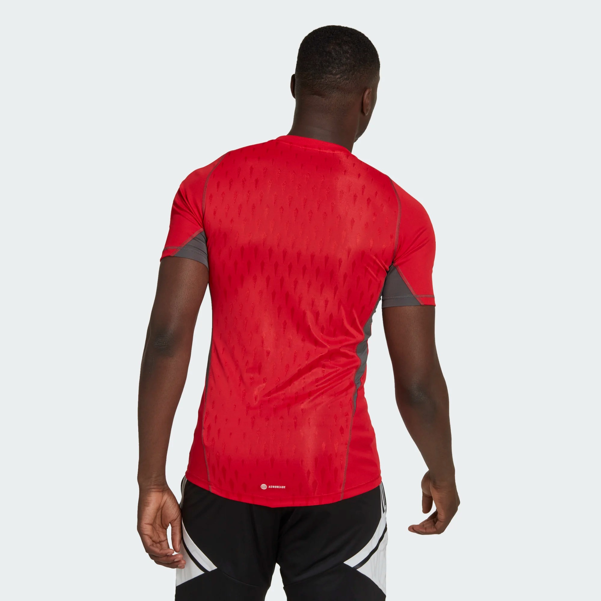 ADIDAS T23 PROMO GK JERSEY SHORT SLEEVE TEAM CORE RED