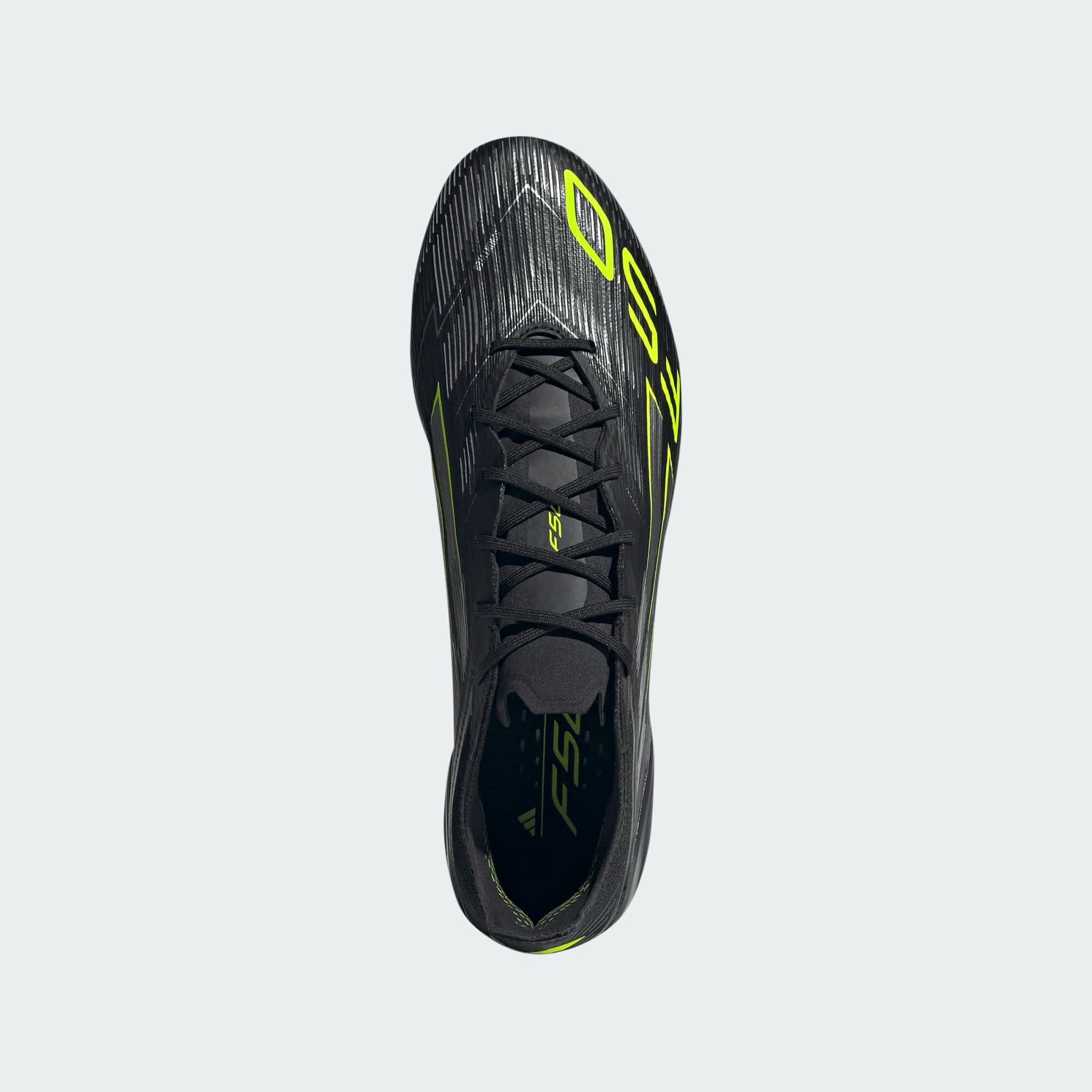 ADIDAS F50 ELITE SG BLACK/IRON METALLIC/LUCID LEMON