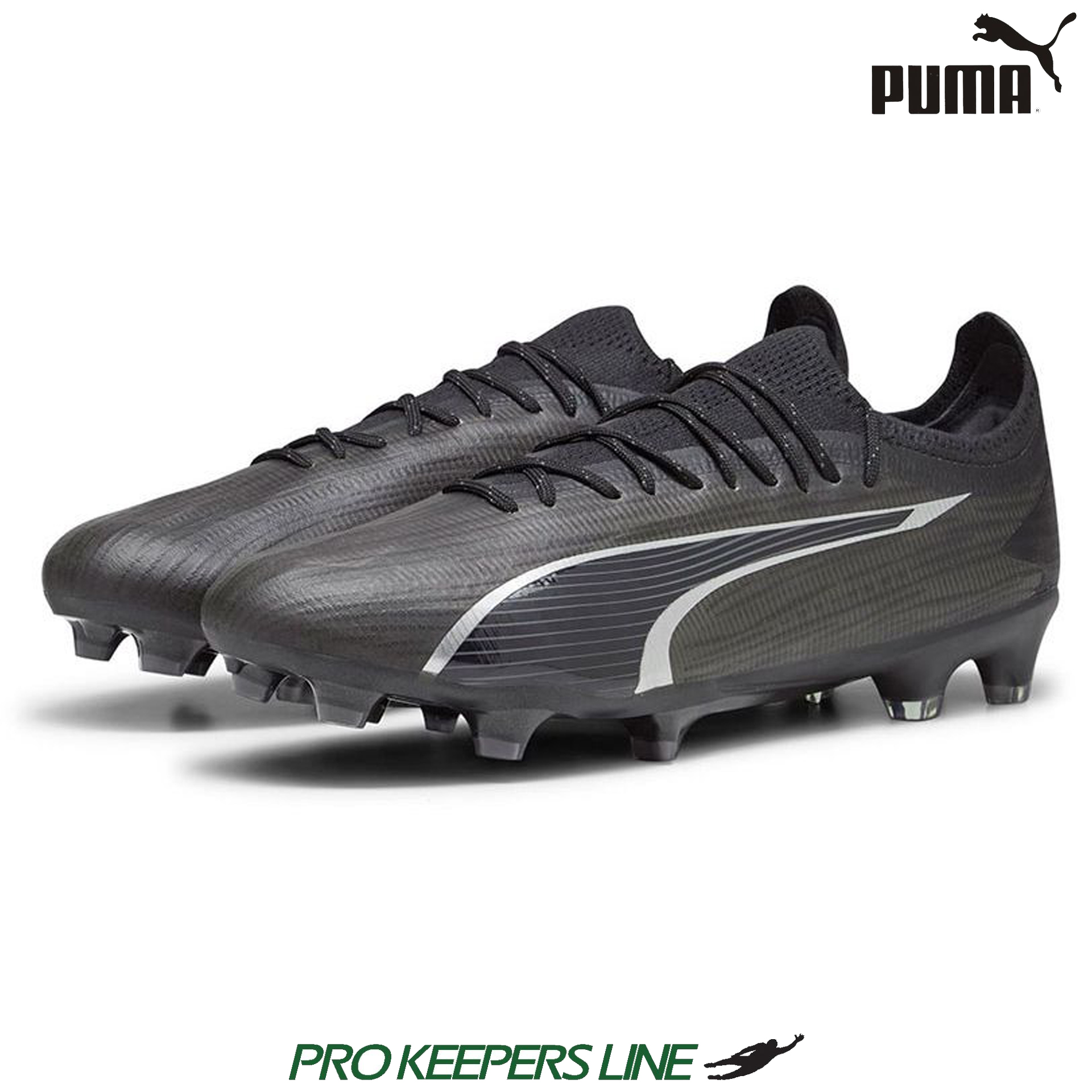 PUMA ULTRA ULTIMATE FG/AG PUMA BLACK-ASPHALT