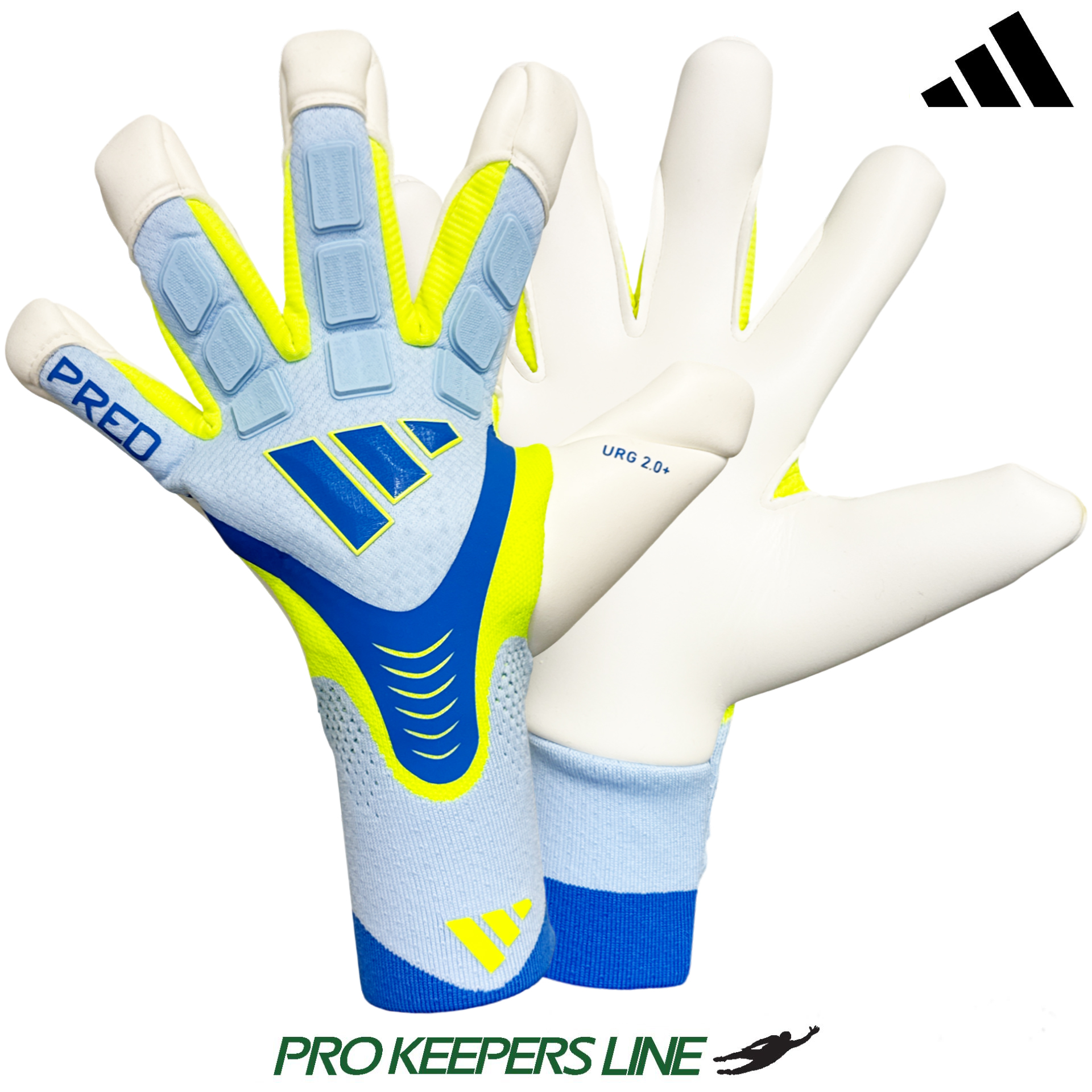 ADIDAS PREDATOR GL PRO HYBRID CLEAR SKY/RAY BLUE/SOLAR YELLOW