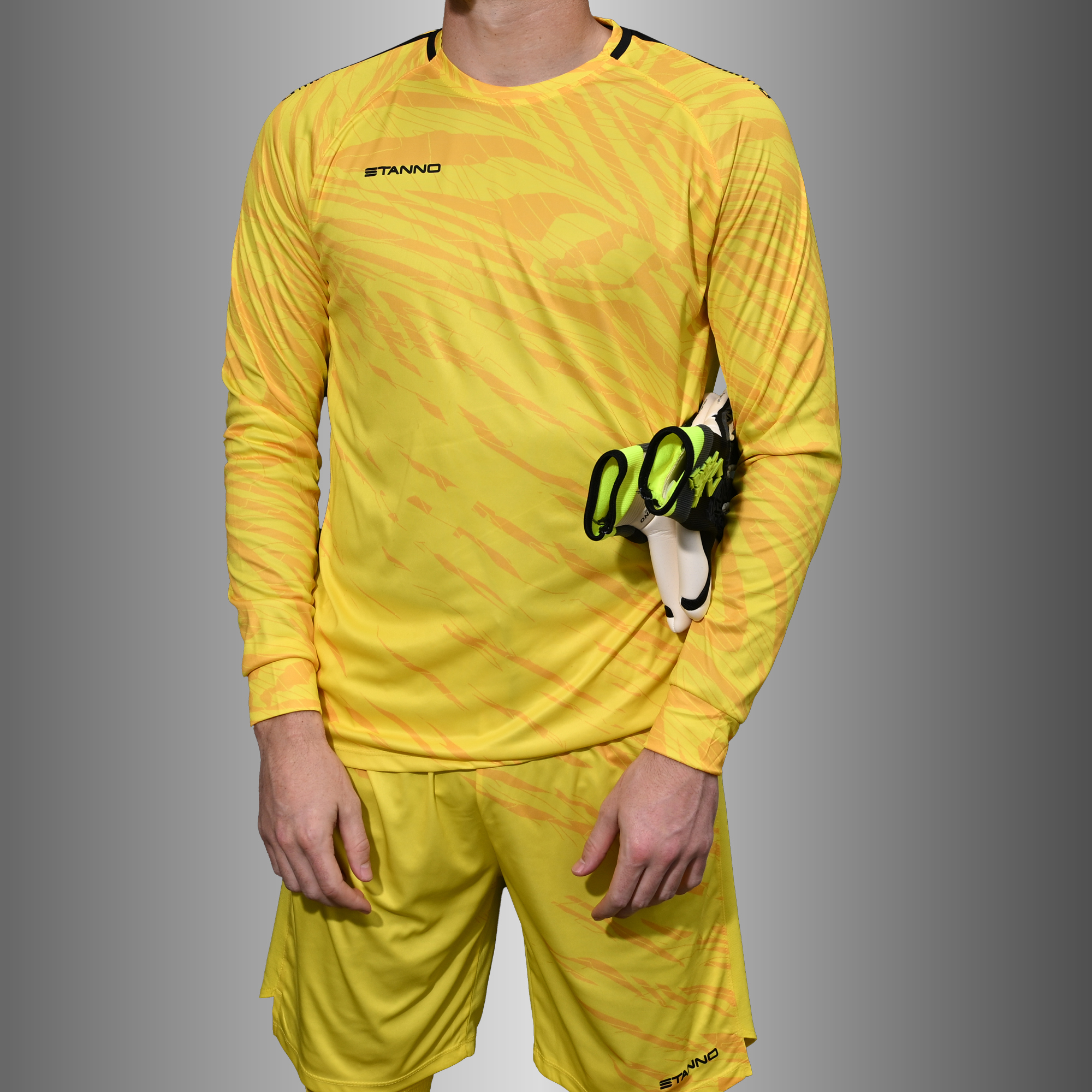 STANNO TRICK LONG SLEEVE GOALKEEPER SET YELLOW JUNIOR
