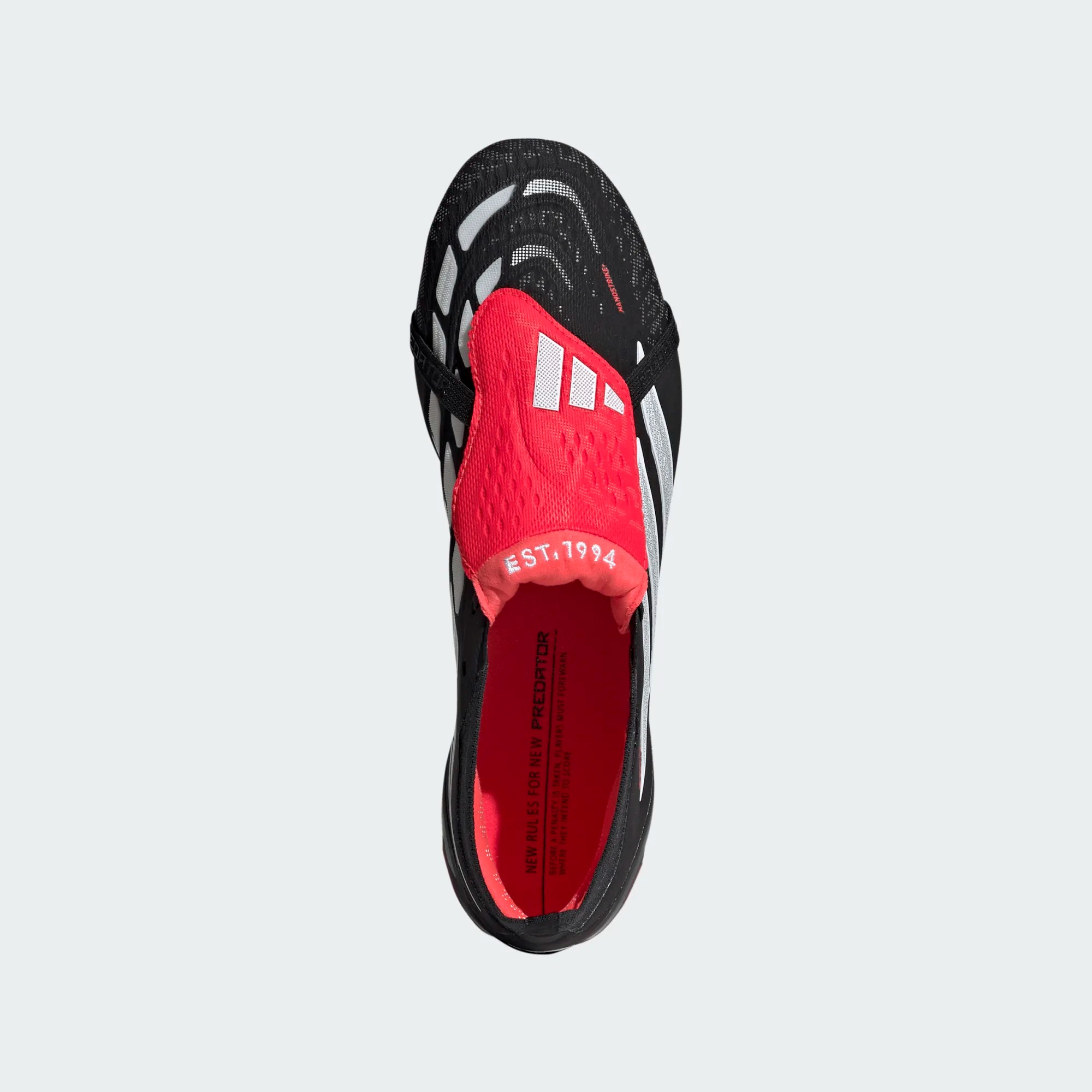 ADIDAS PREDATOR ELITE FT FG BLACK/WHITE/LUCID RED