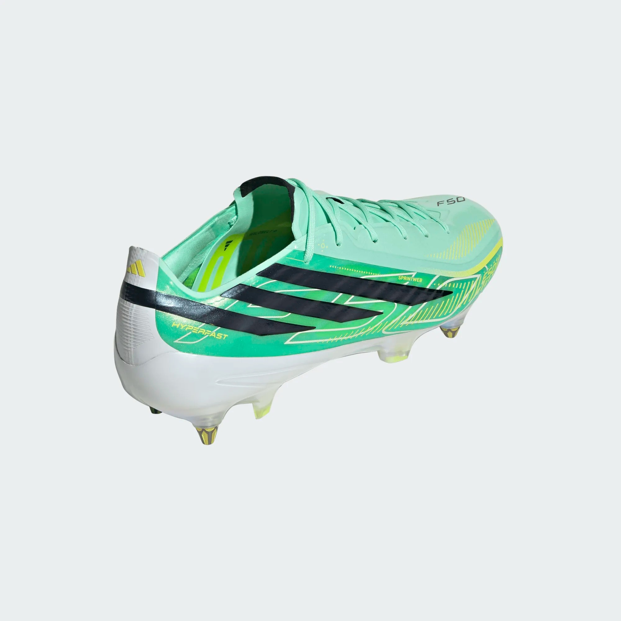 ADIDAS F50 HYPERFAST ELITE SG PULSE MINT/BLACK/WHITE