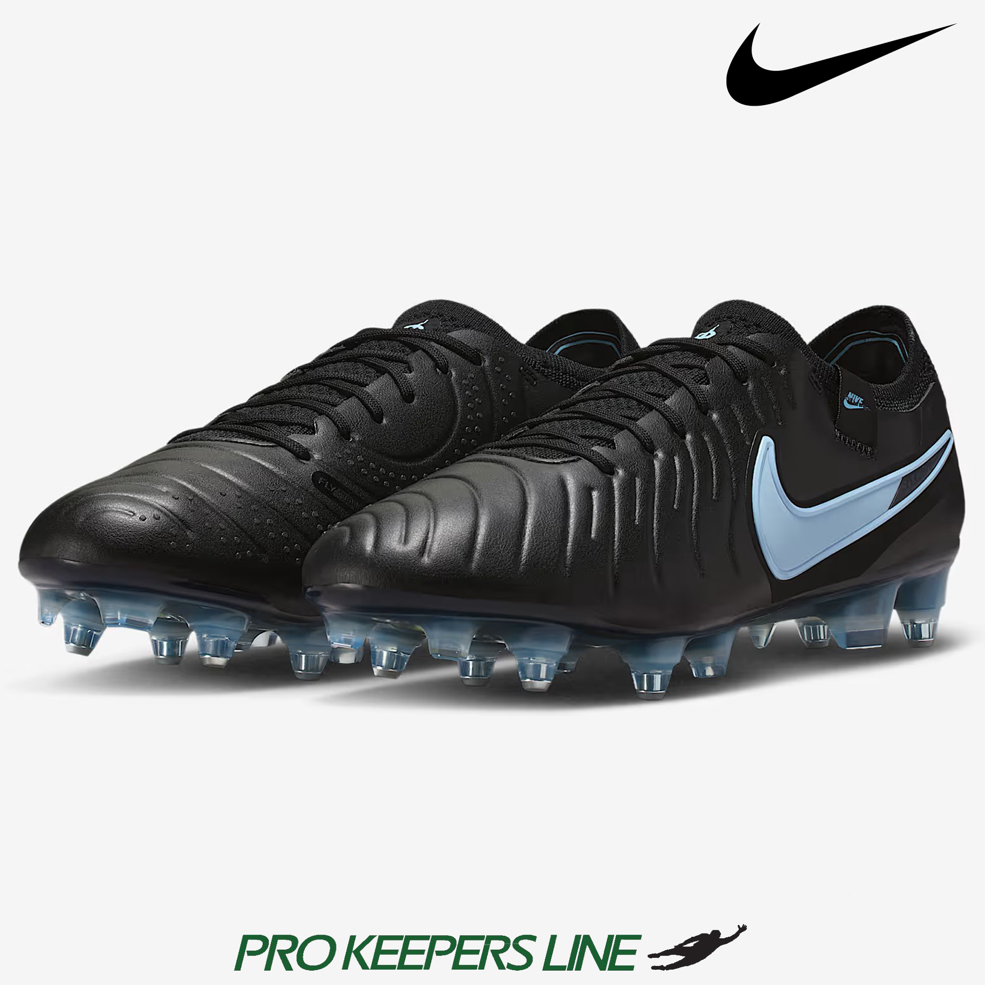 NIKE TIEMPO LEGEND 10 ELITE SG-PRO AC BLACK/BLACK