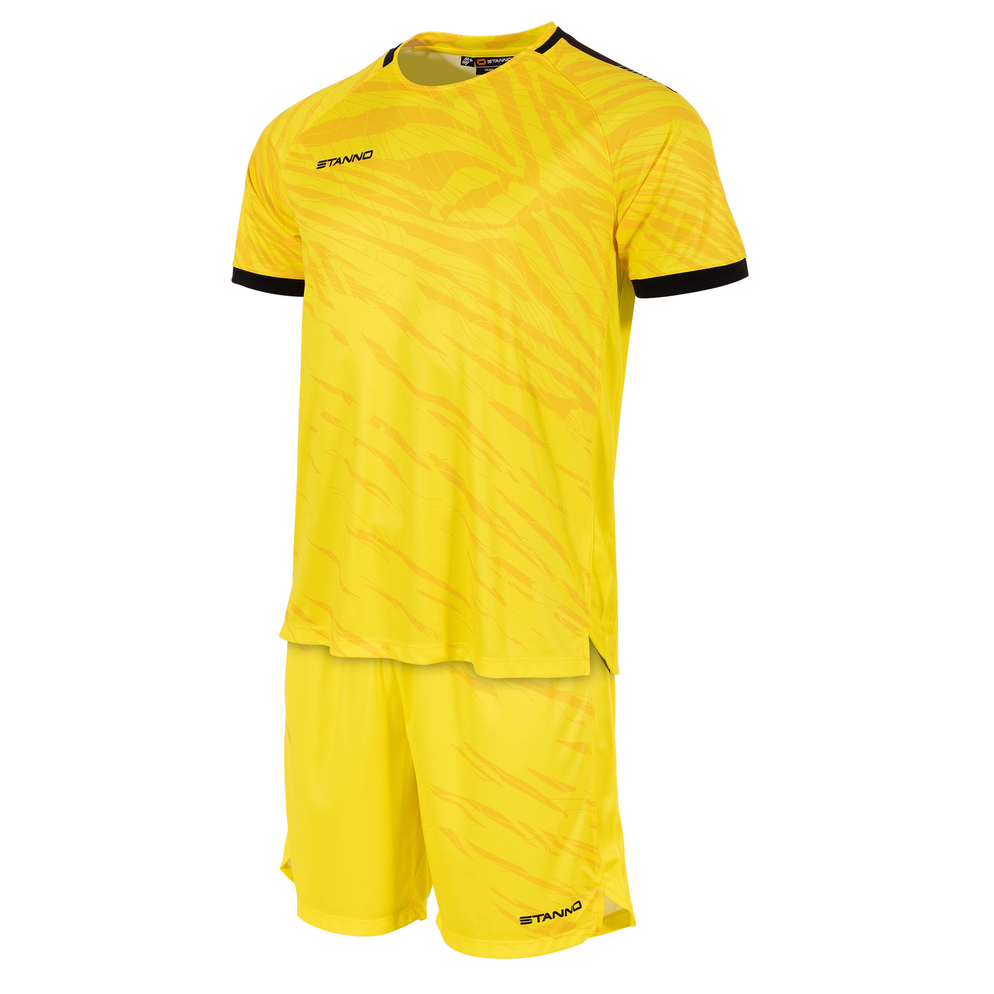 STANNO TRICK SHORT SLEEVE GOALKEEPER SET YELLOW