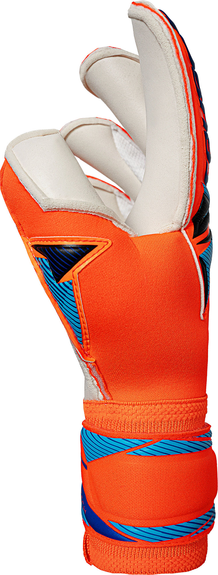 REUSCH ATTRAKT DUO EVOLUTION SHOCKING ORANGE/BLUE