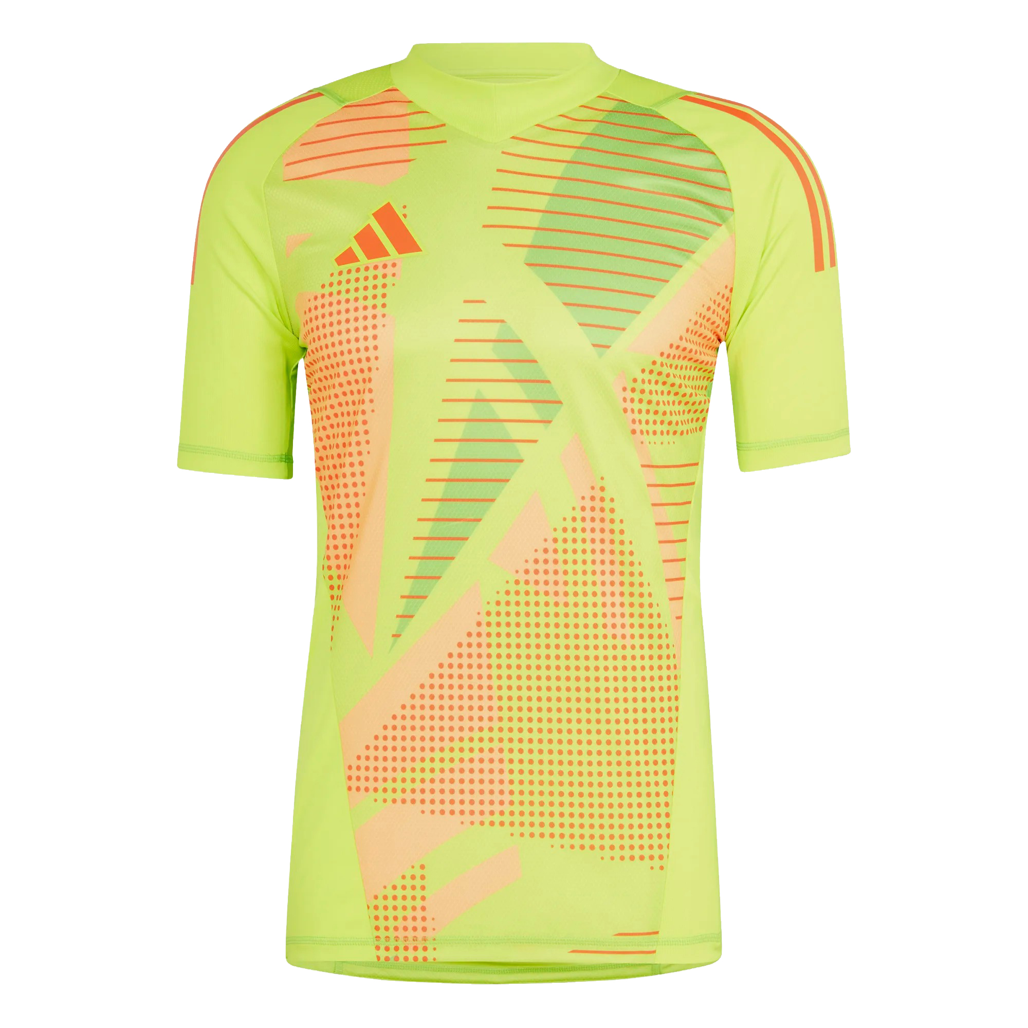 ADIDAS TIRO24 PRO GK JERSEY SHORT SLEEVE SEMI SOLAR YELLOW | M