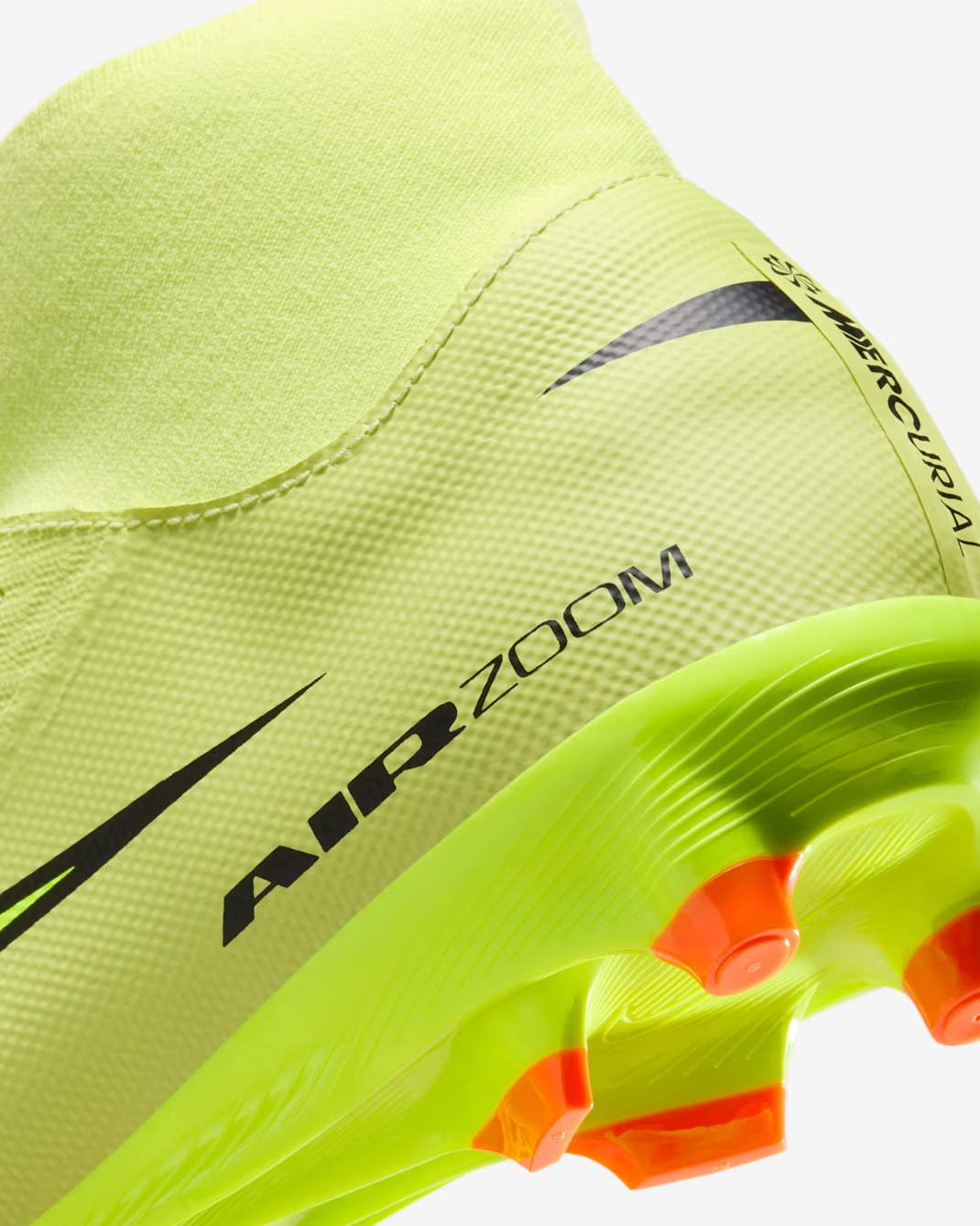 NIKE ZOOM MERCURIAL SUPERFLY 10 ACADEMY FG/MG LIMELIGHT/HYPER CRIMSON/VOLT