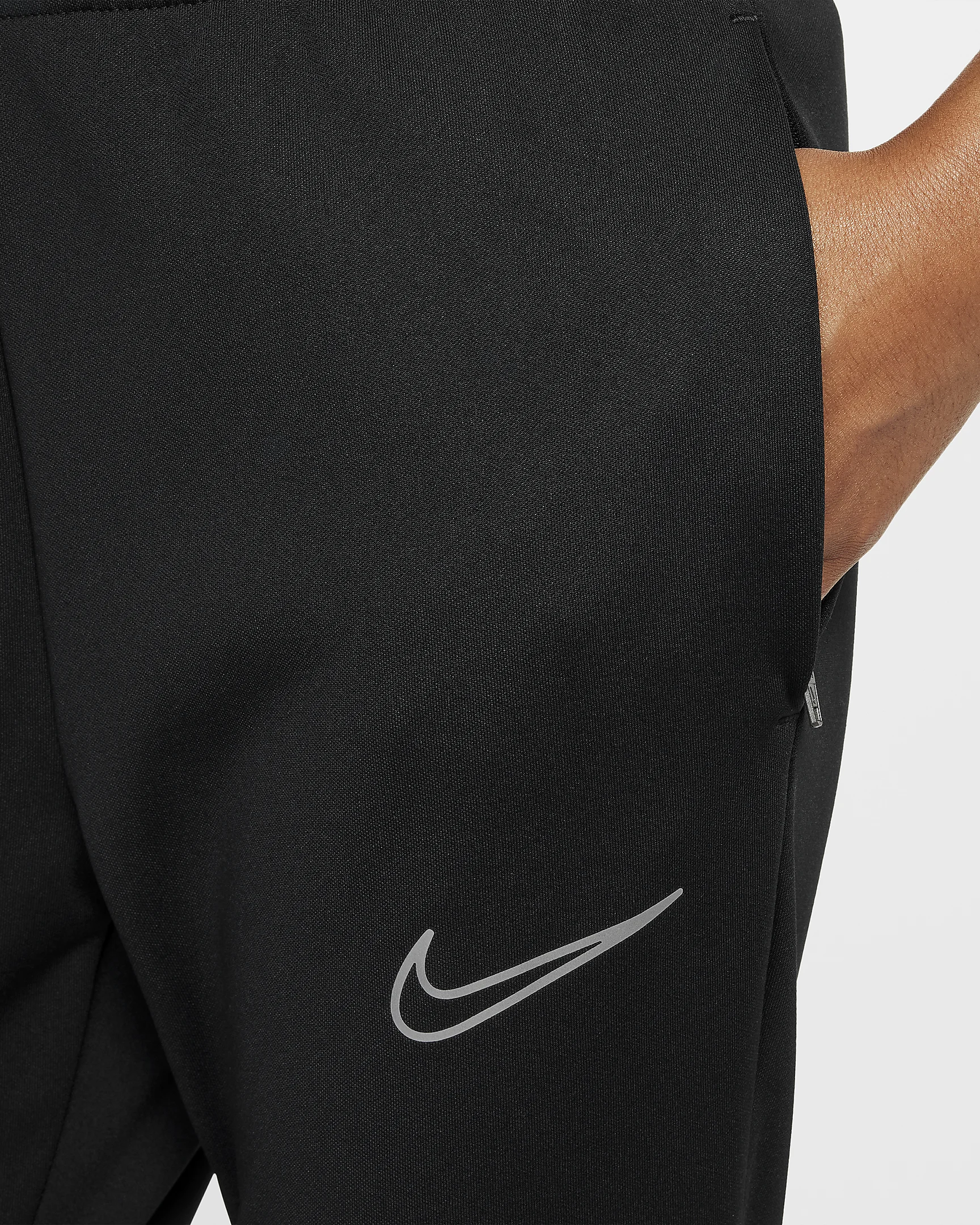 NIKE THERMA-FIT ACADEMY PANT JUNIOR BLACK/VOLT NIKE THERMA-FIT ACADEMY PANT JUNIOR BLACK/VOLT